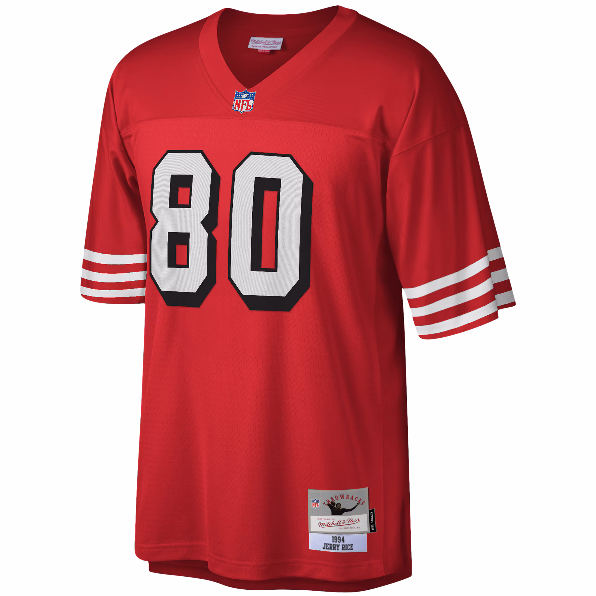 Jerry Rice San Francisco 49ers Mitchell & Ness Legacy Replica Jersey - Scarlet
