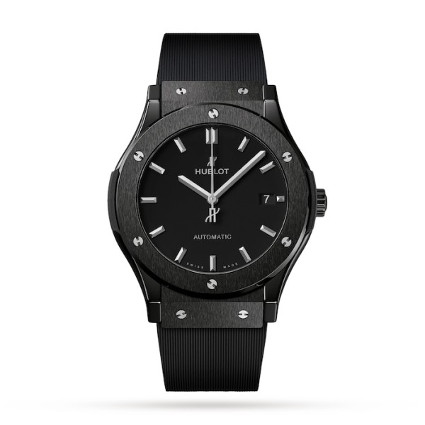 Classic Fusion Men Automatic Black Rubber Watch 511.CM.1171.RX