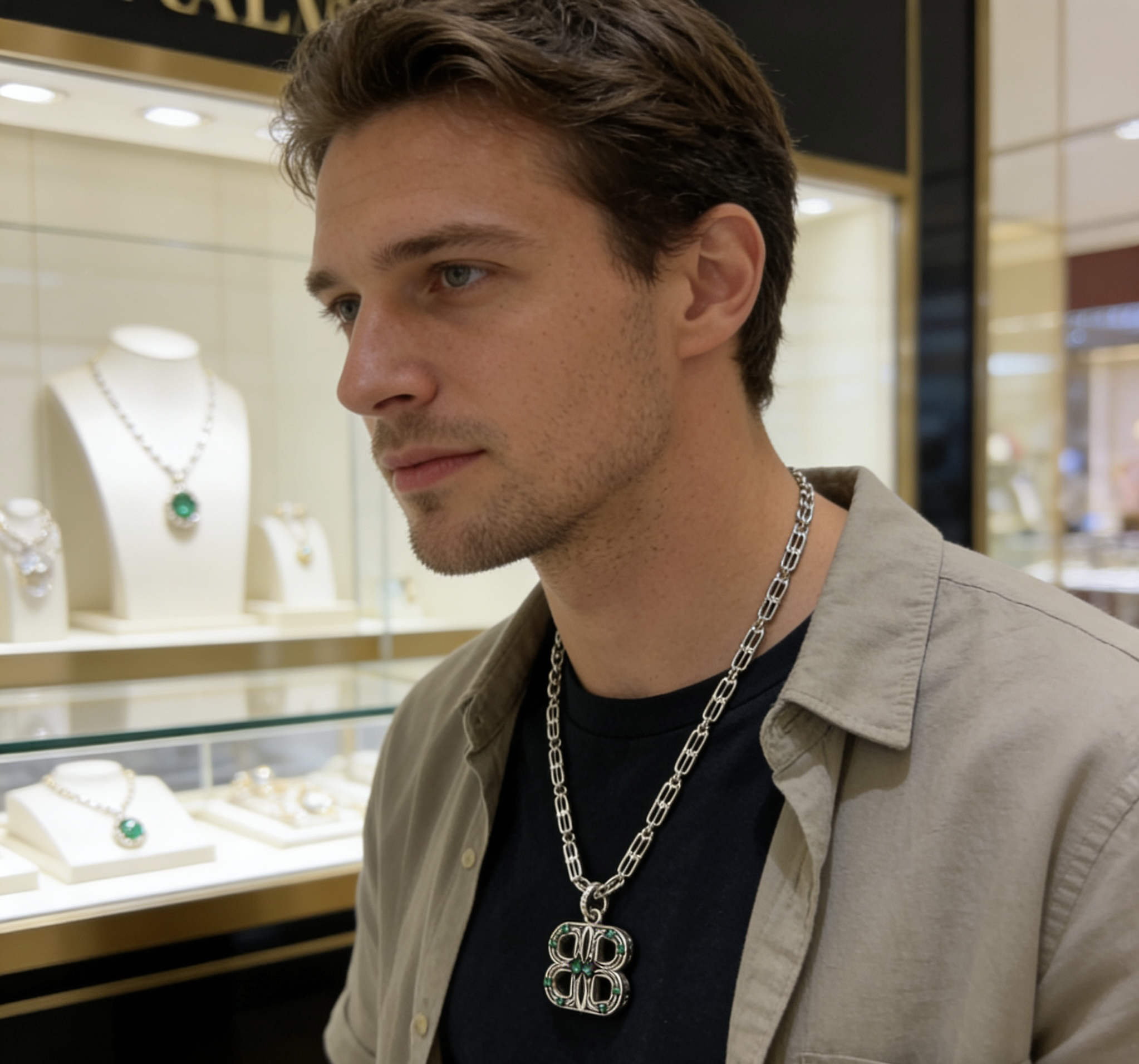 Balenciaga necklace-73