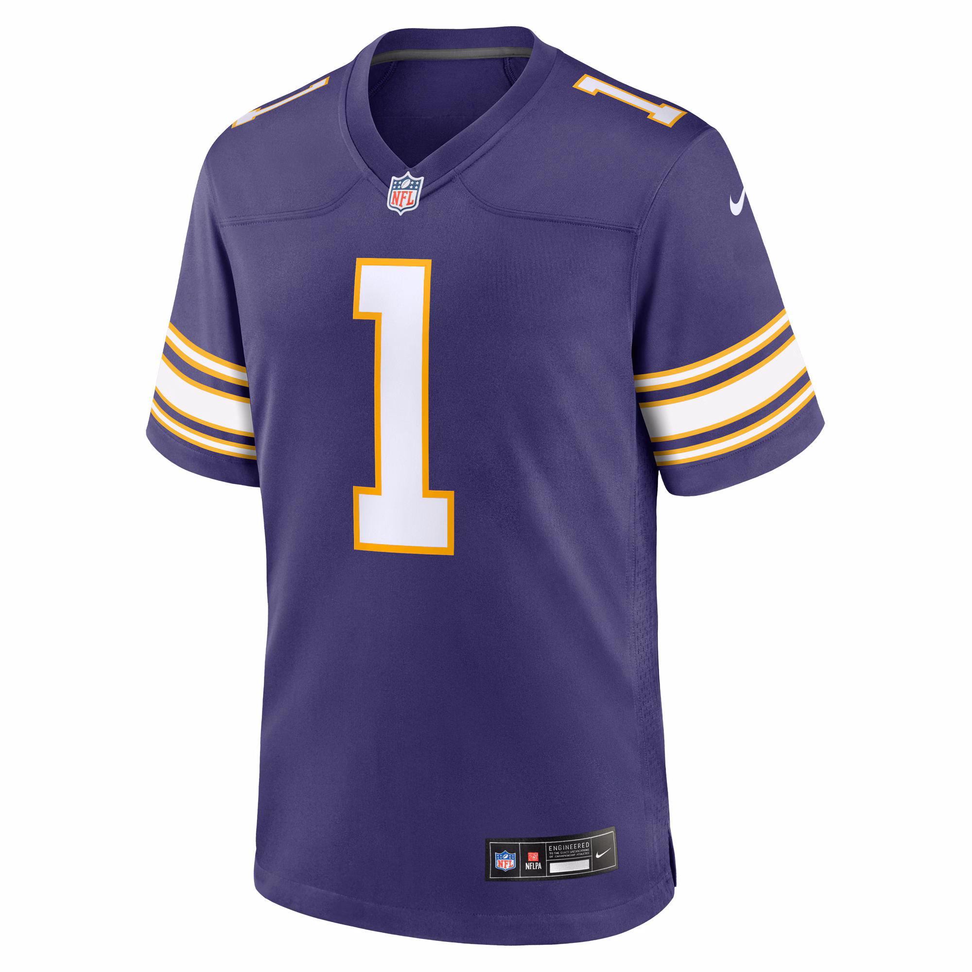 Warren Moon Minnesota Vikings Nike Retired Player Alternate Game Jersey - Purple