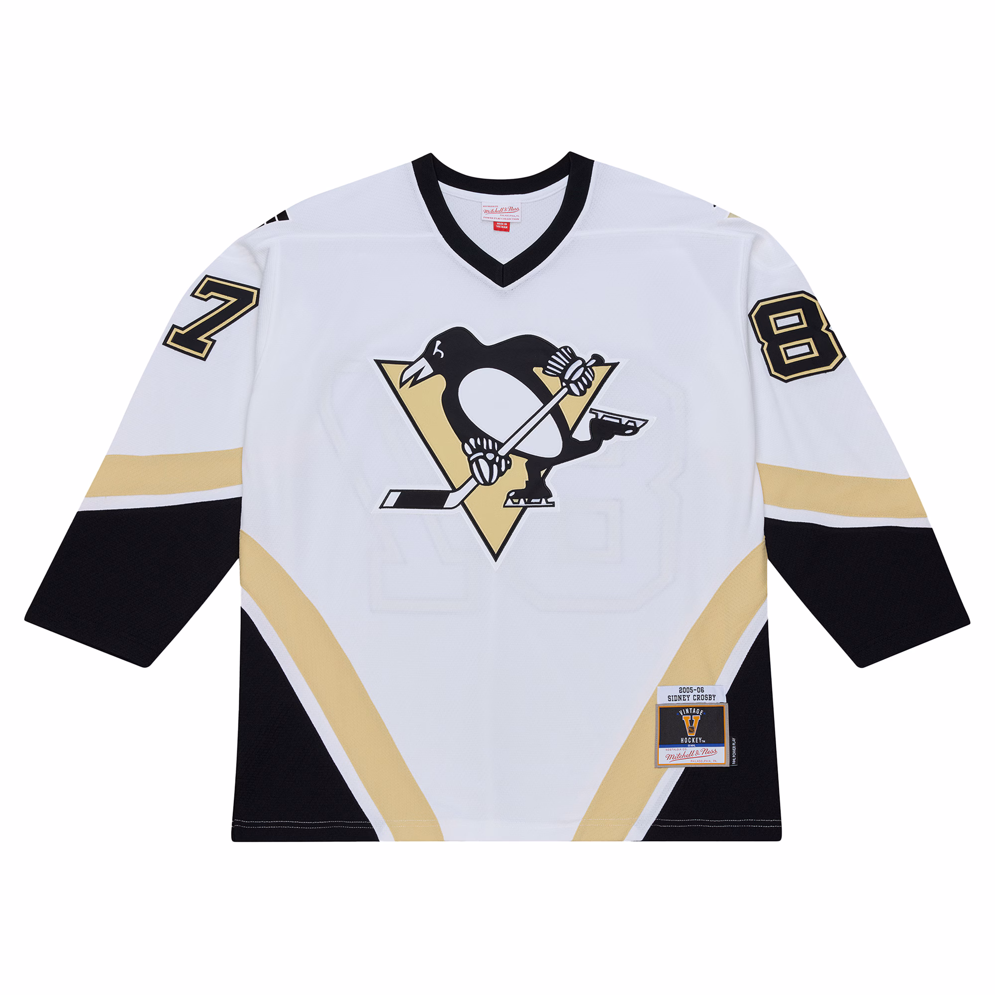 Sidney Crosby Pittsburgh Penguins Mitchell & Ness 2005 Power Play Jersey - White