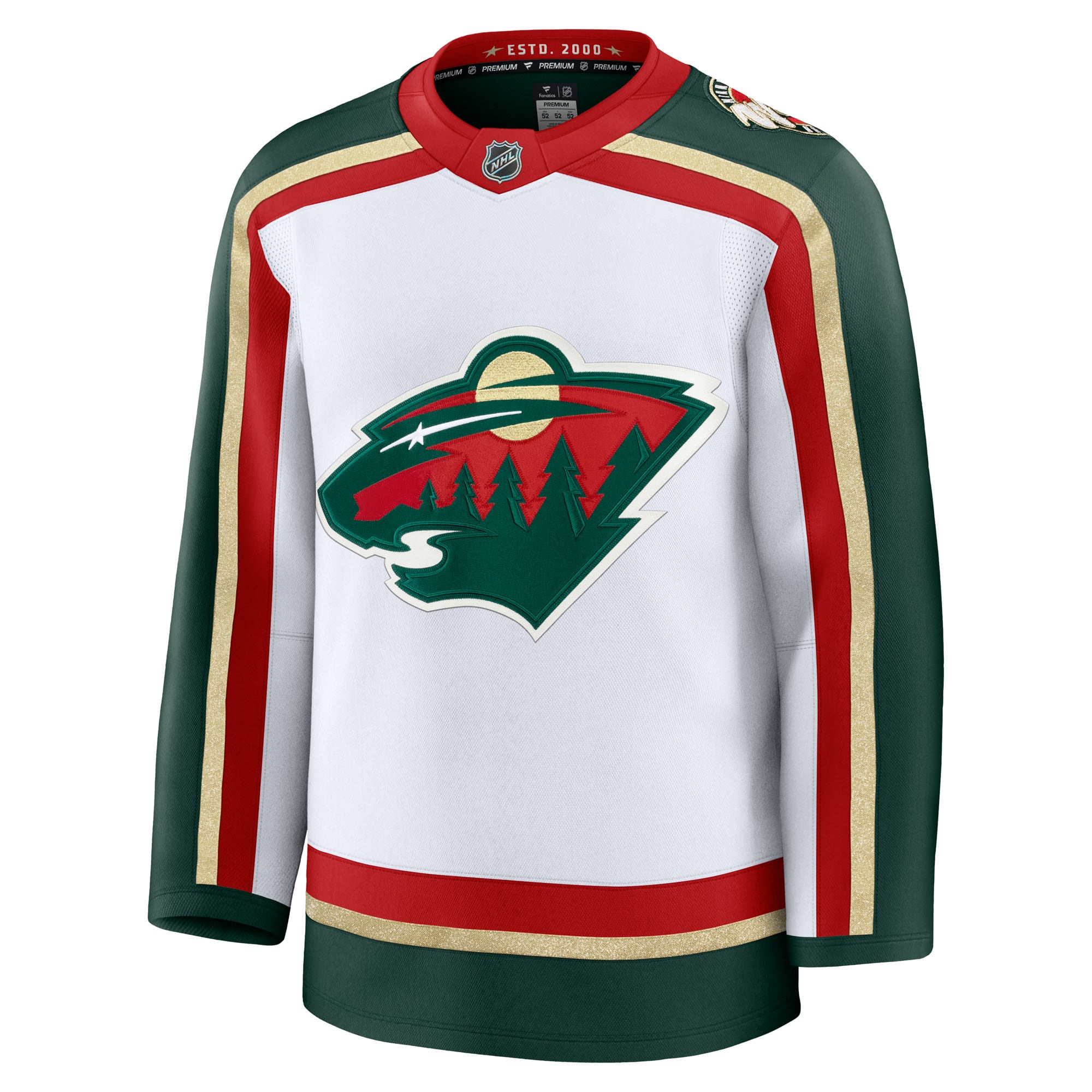 Minnesota Wild Fanatics 25th Anniversary Premium Jersey - White