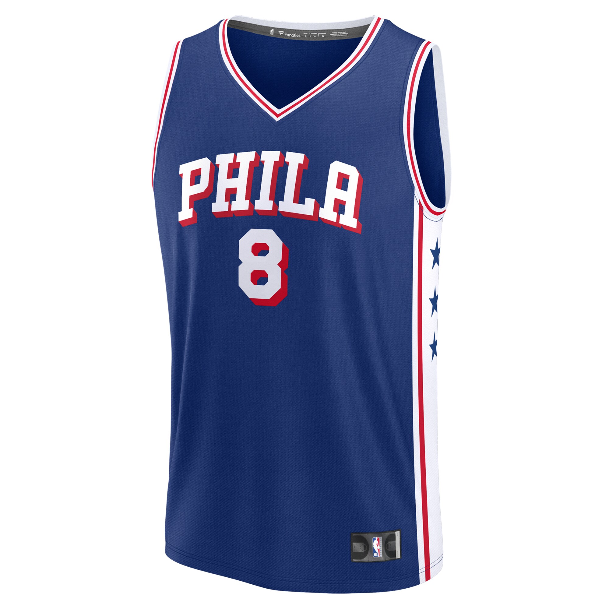 Paul George Philadelphia 76ers Fanatics Youth Fast Break Replica Player Jersey - Icon Edition - Royal