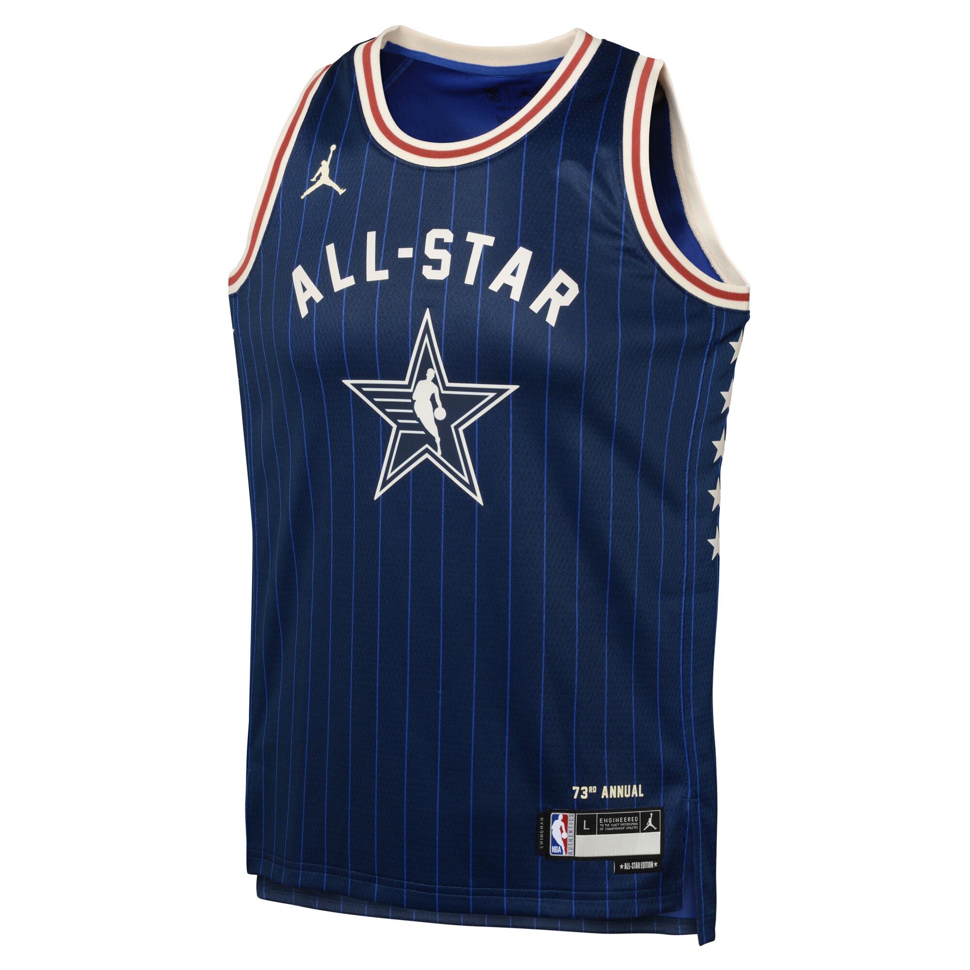 Devin Booker Jordan Brand Youth 2024 NBA All-Star Game Swingman Jersey - Navy