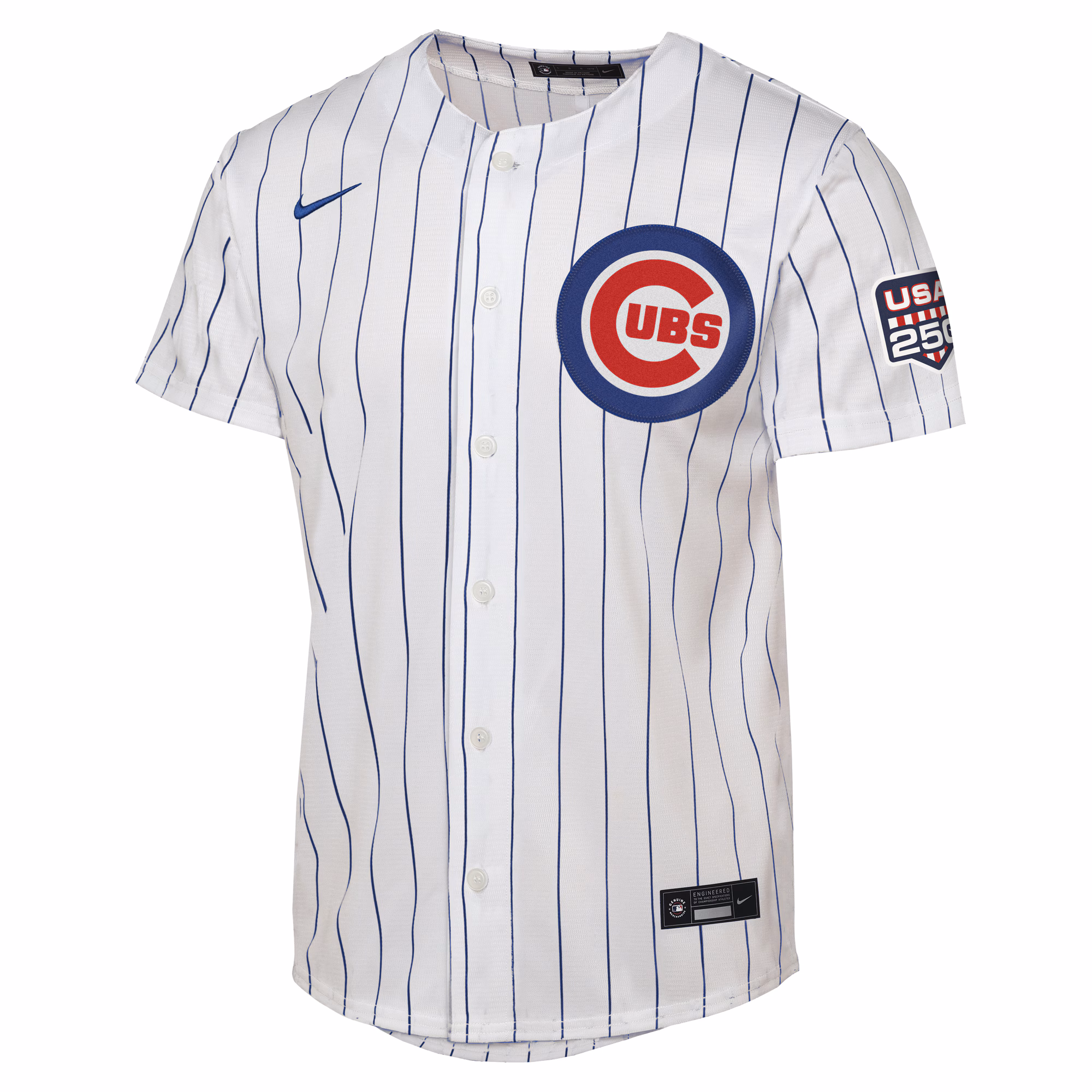 Pete Crow-Armstrong Chicago Cubs Nike Youth USA 250 Fourth of July Home Replica Jersey - White
