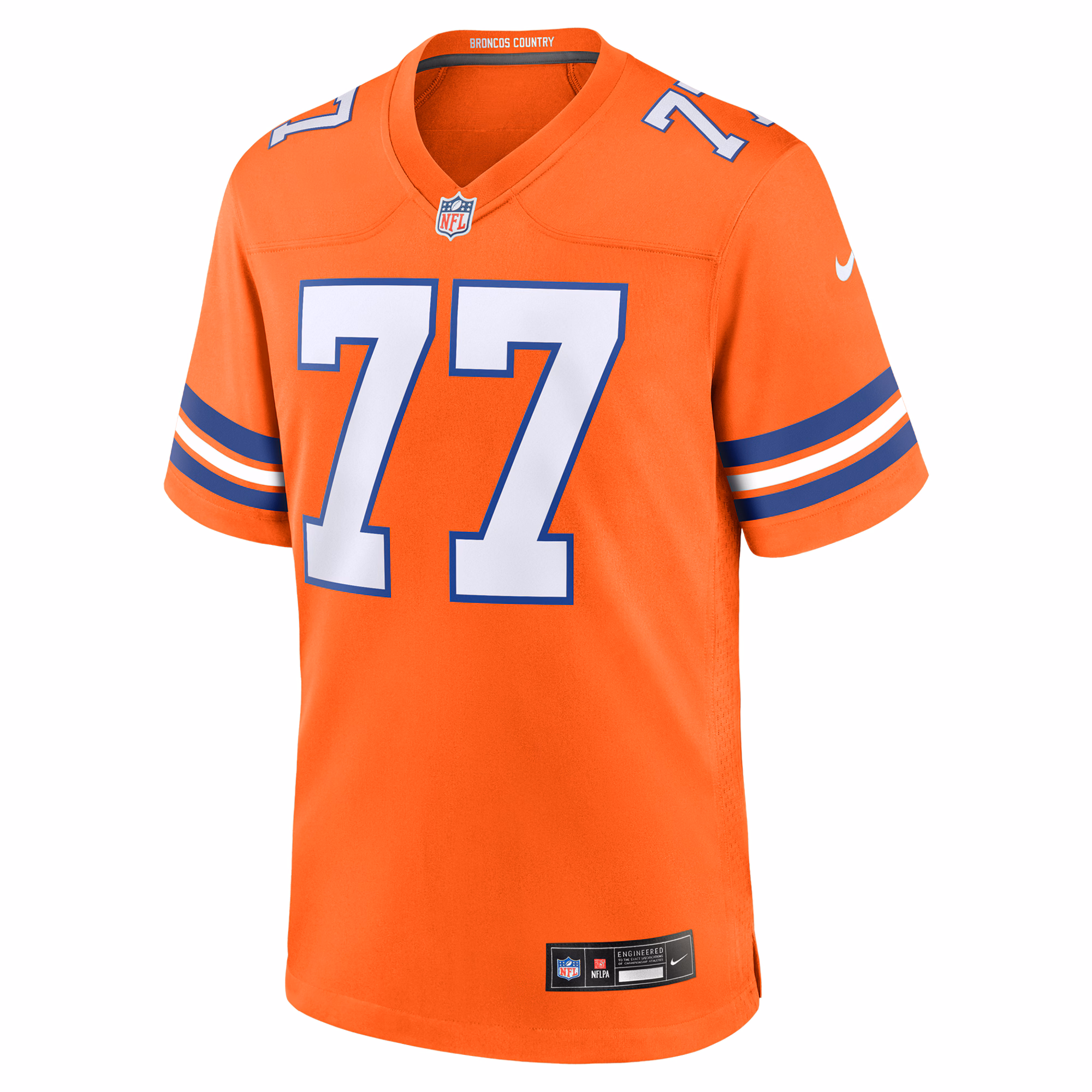 Quinn Meinerz Denver Broncos Nike Alternate Game Jersey - Orange