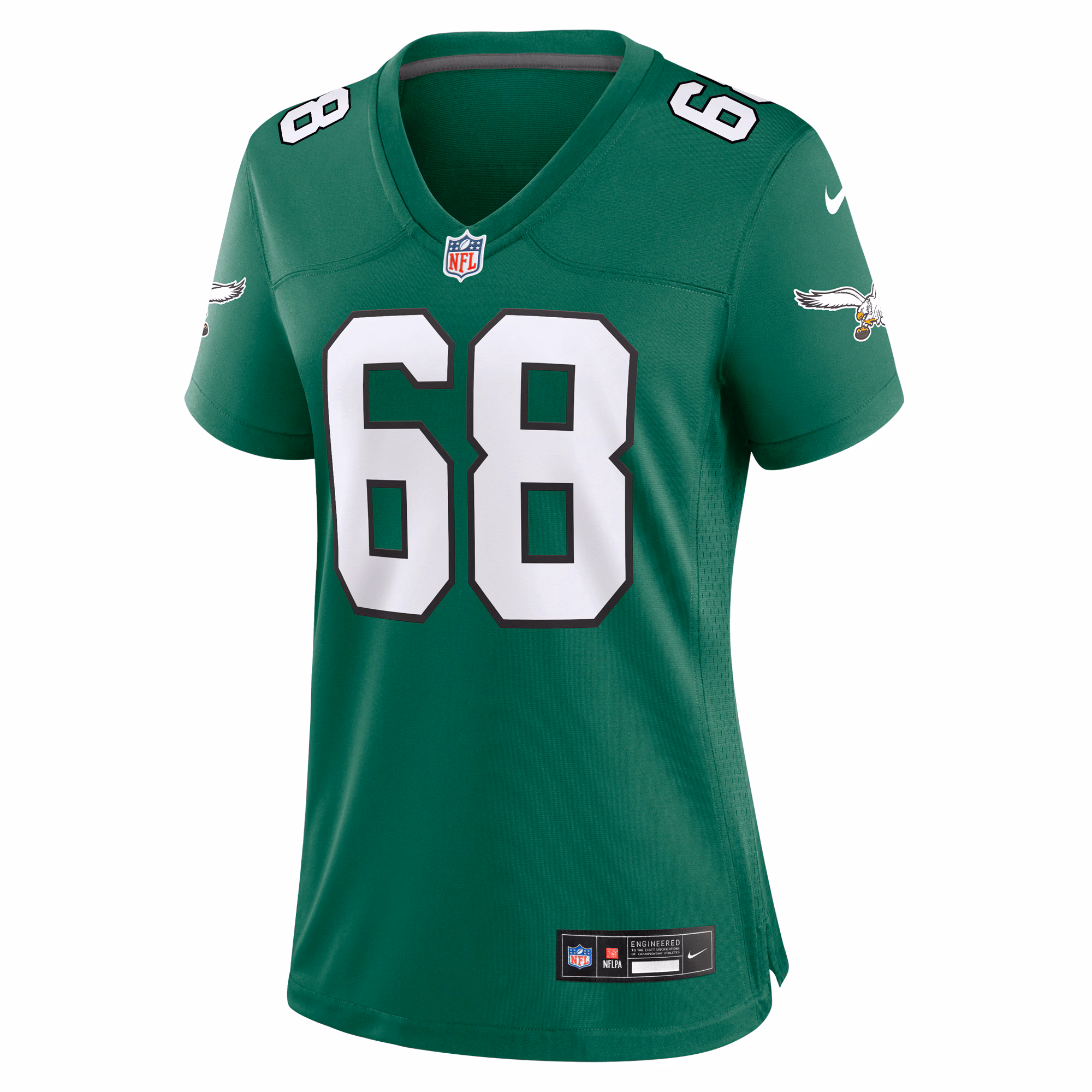 Jordan Mailata Philadelphia Eagles Nike Women's Alternate Game Jersey - Kelly Green