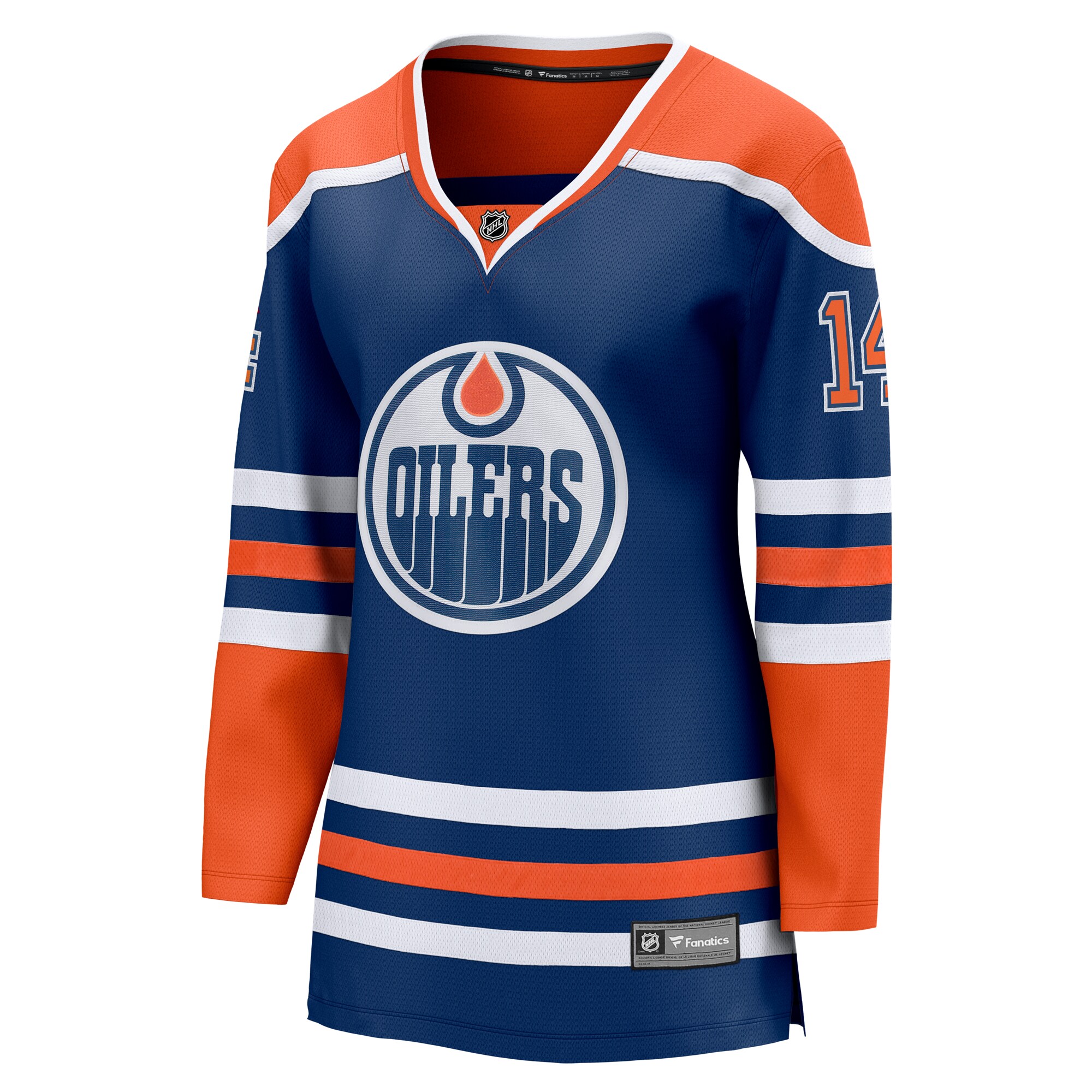 Mattias Ekholm Edmonton Oilers Women's Fanatics Home Breakaway Jersey - Royal