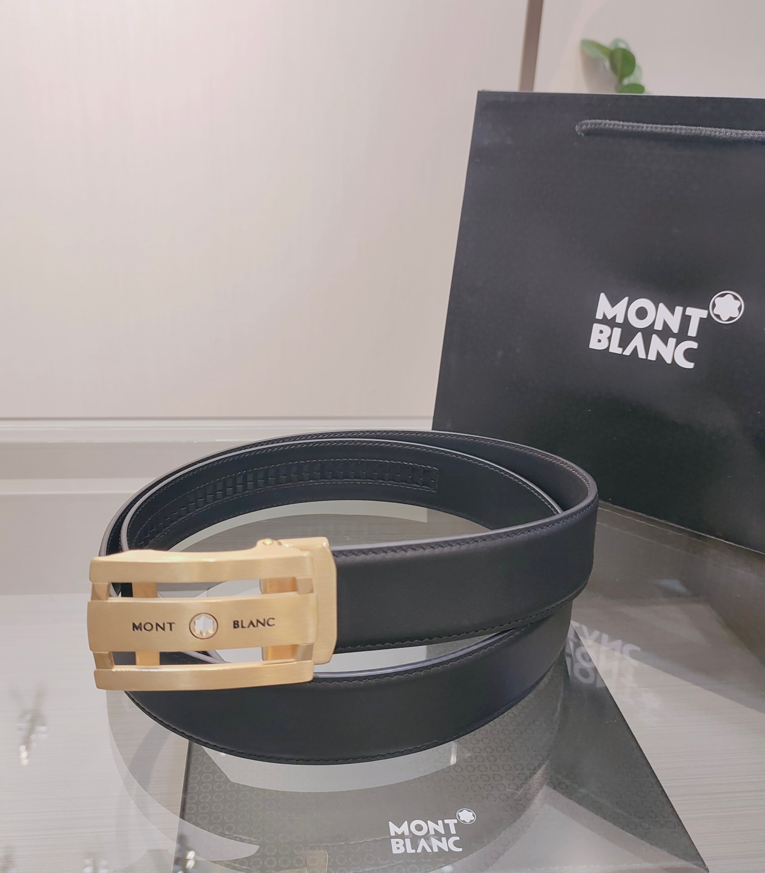 Montblanc belt-55