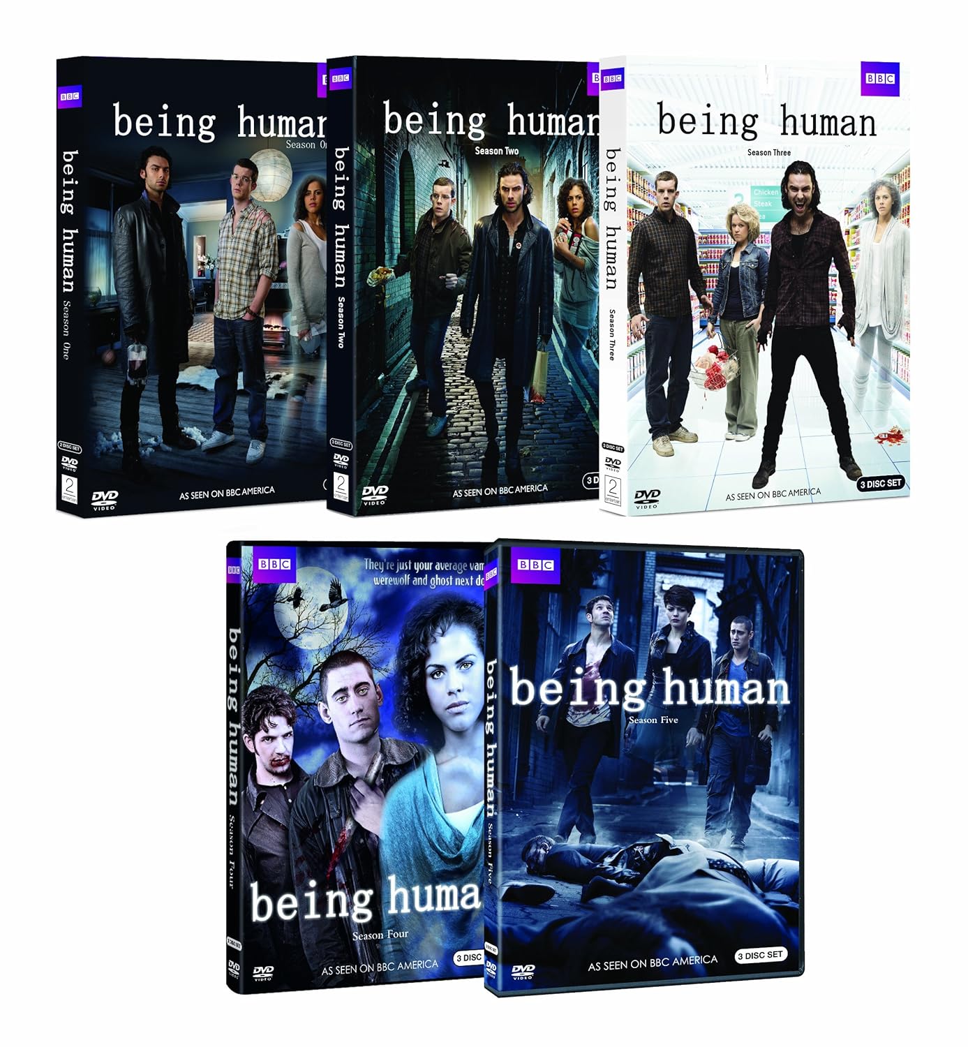 Being Human Complete Seasons 1-5 Bundle