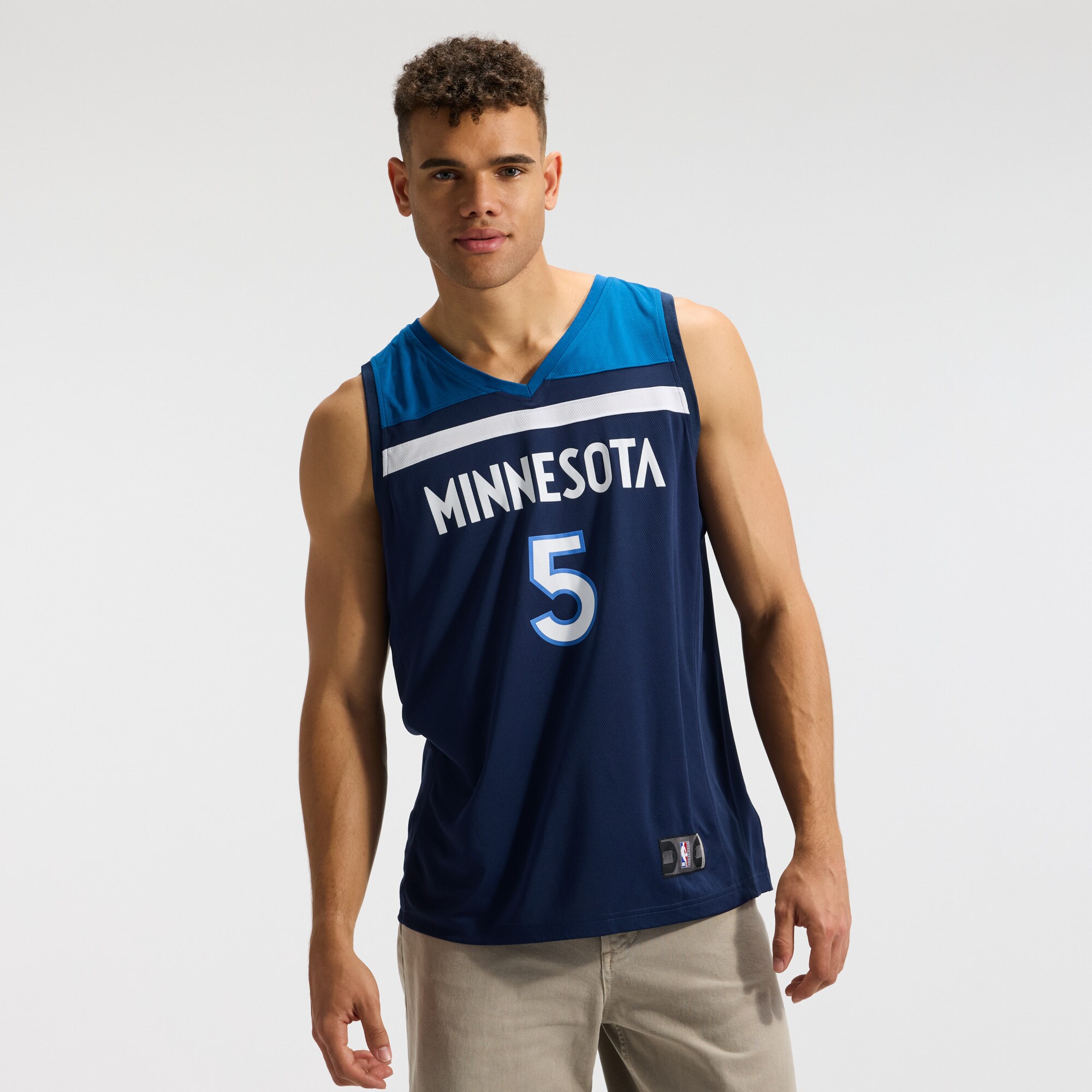 Anthony Edwards Minnesota Timberwolves Fanatics Fast Break Replica Player Jersey - Icon Edition - Navy