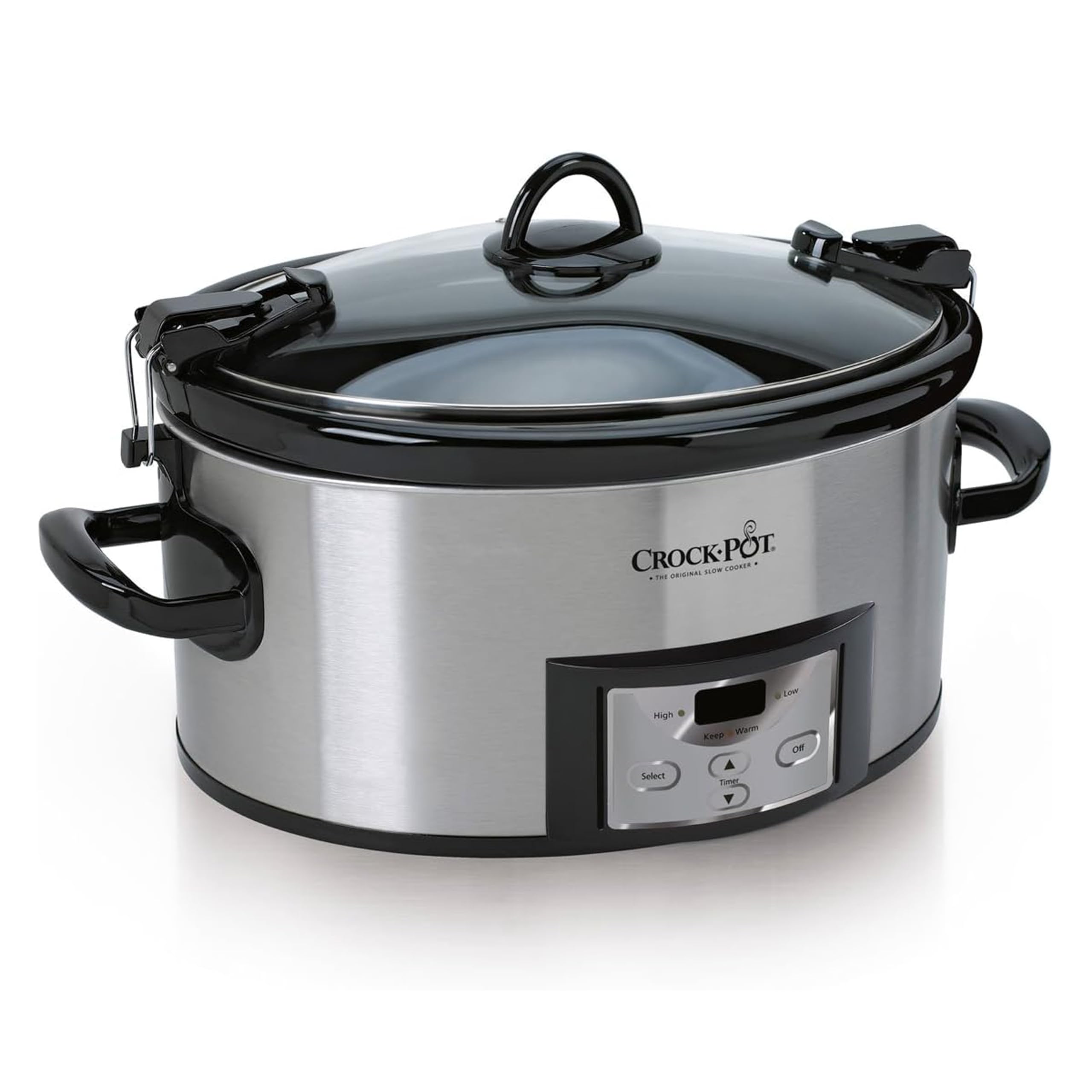 CROCK-POT 6 Quart Cook & Carry Programmable Slow Cooker