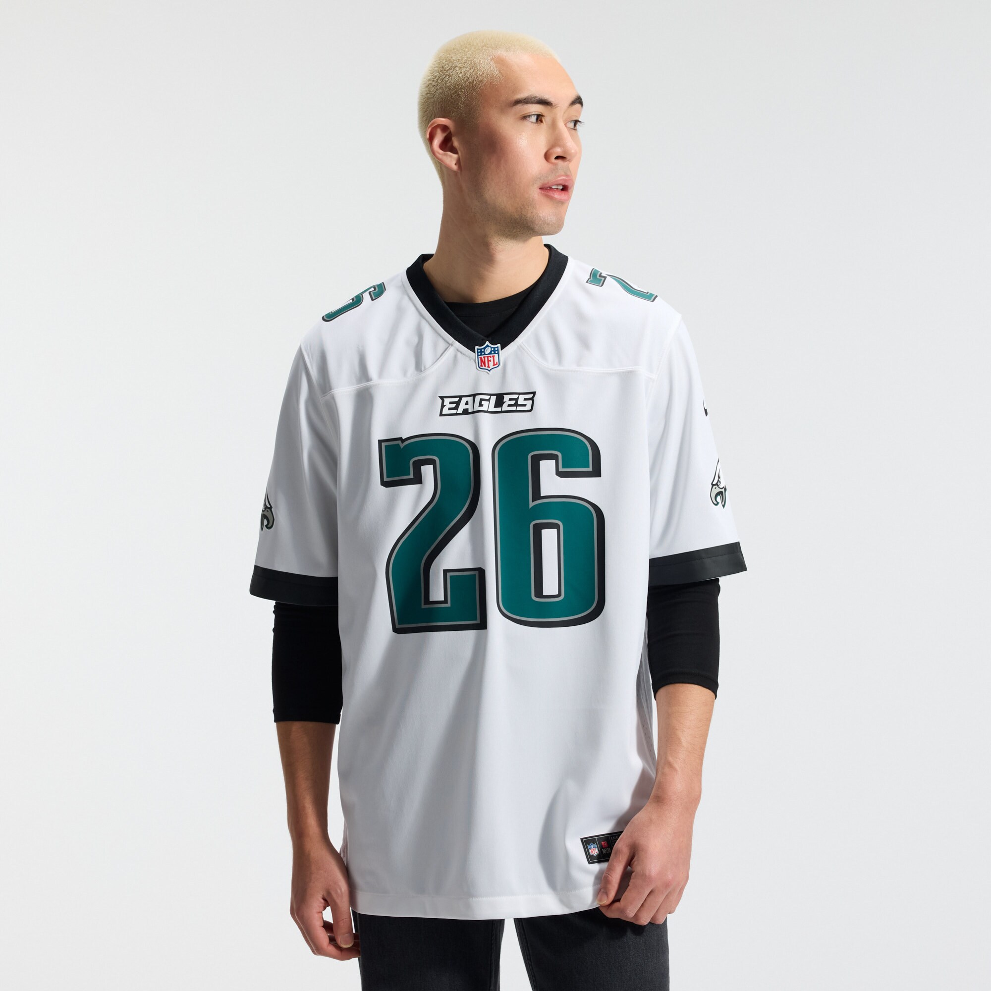 Saquon Barkley Philadelphia Eagles Nike Game Jersey -  White