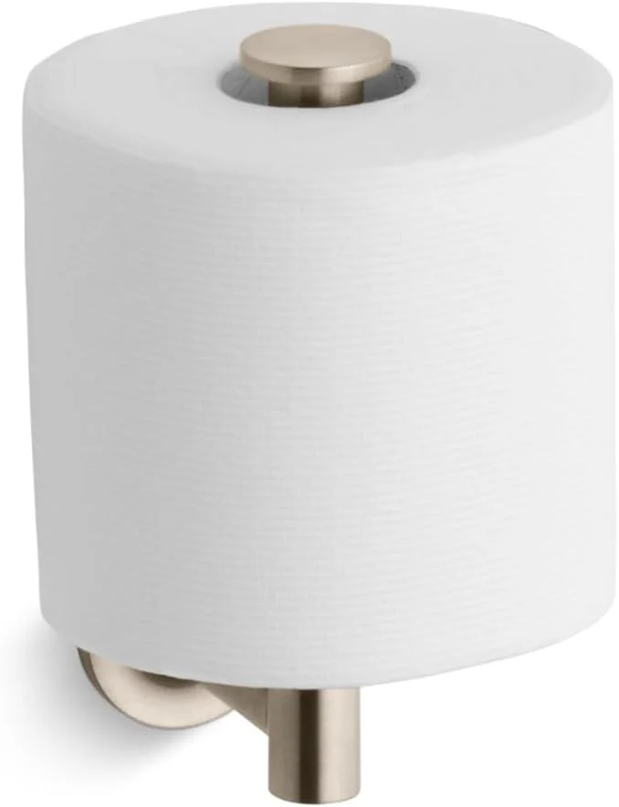 Toilet Paper Holder, Bathroom Toilet Paper Holder, Purist Collection, Polished Chrome, K-14444-CP