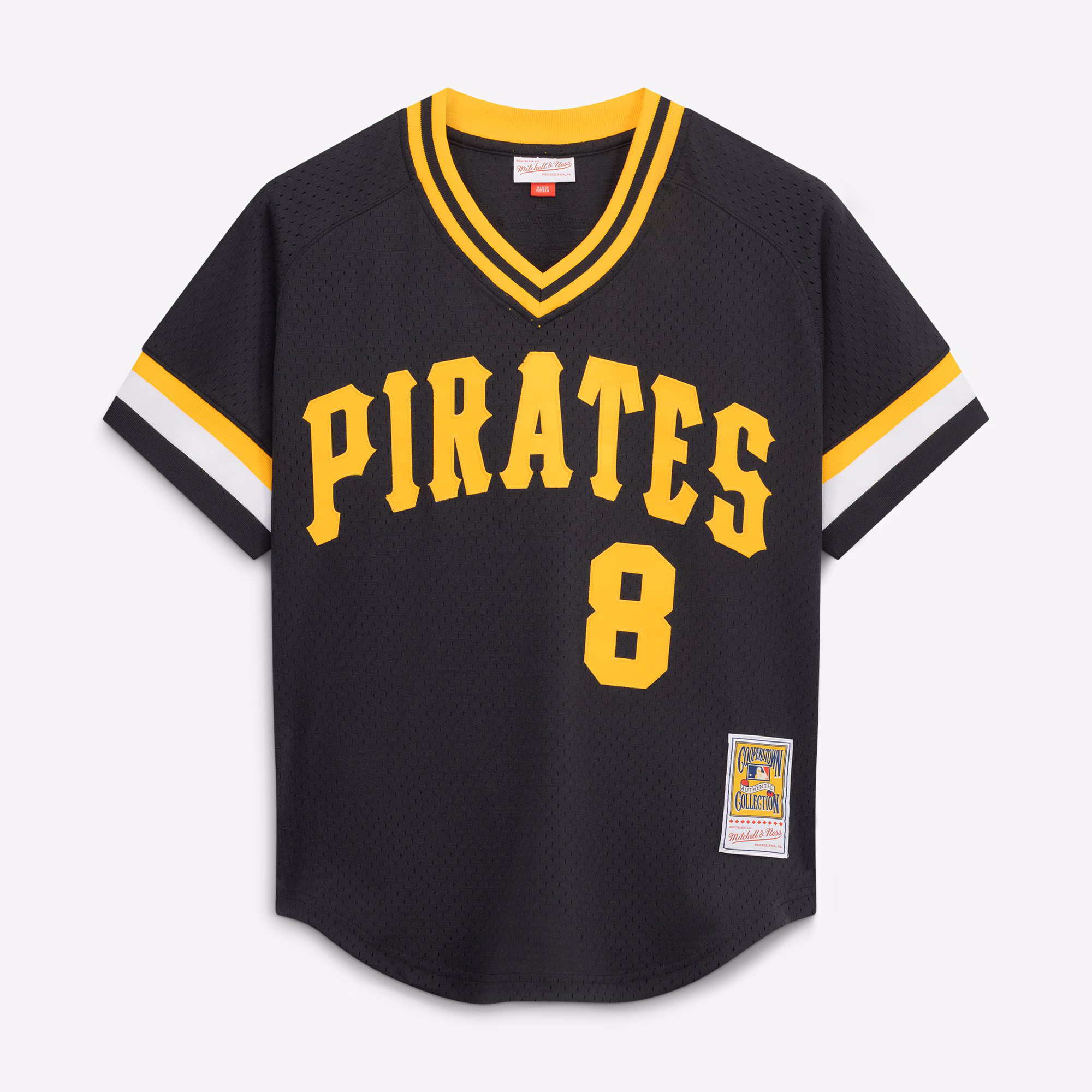 Willie Stargell Pittsburgh Pirates Mitchell & Ness Authentic Batting Practice Jersey - Black