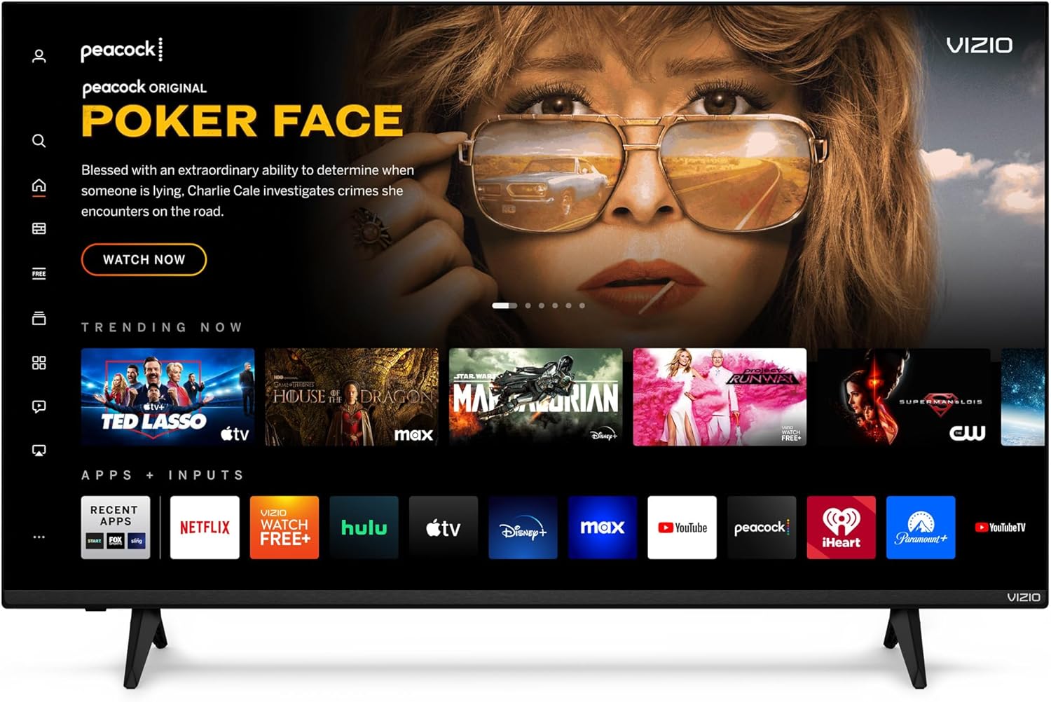 VIZIO 43-inch MQ6 Series 4K QLED HDR Smart TV w/Dolby Vision, WiFi 6E, Bluetooth Headphone Capable, AMD FreeSync & Alexa Compatibility, M43Q6M-K04, 2023 Model