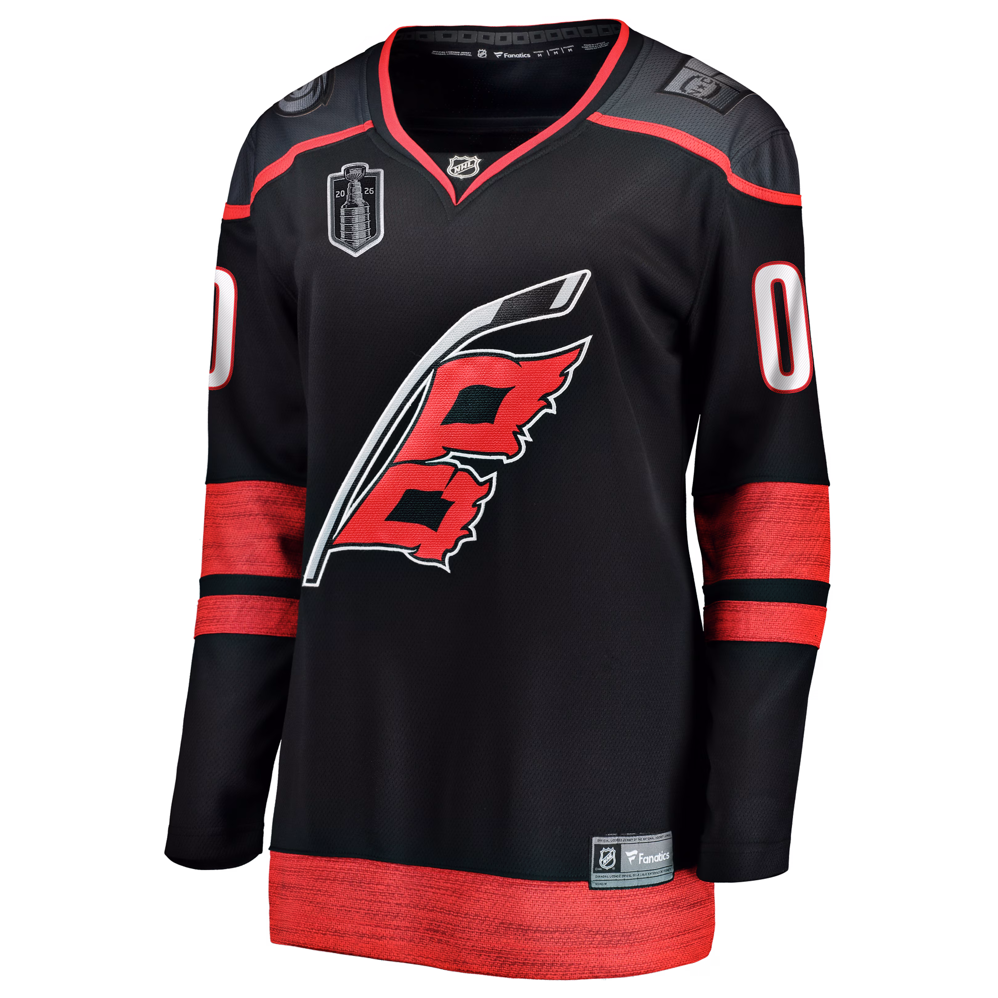 Carolina Hurricanes Fanatics Women's 2026 Stanley Cup Final Home Breakaway Custom Jersey - Black