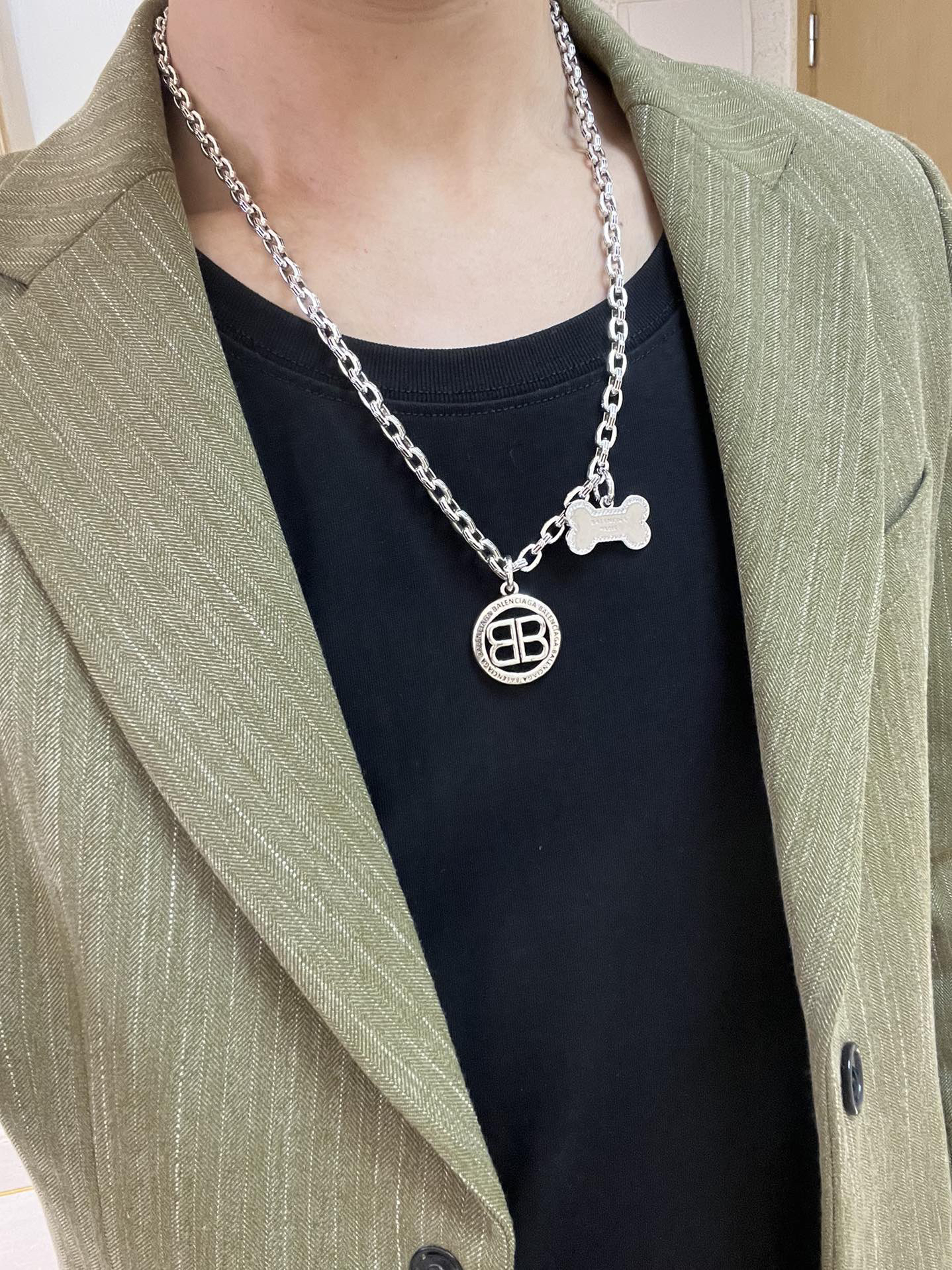 Balenciaga necklace-80