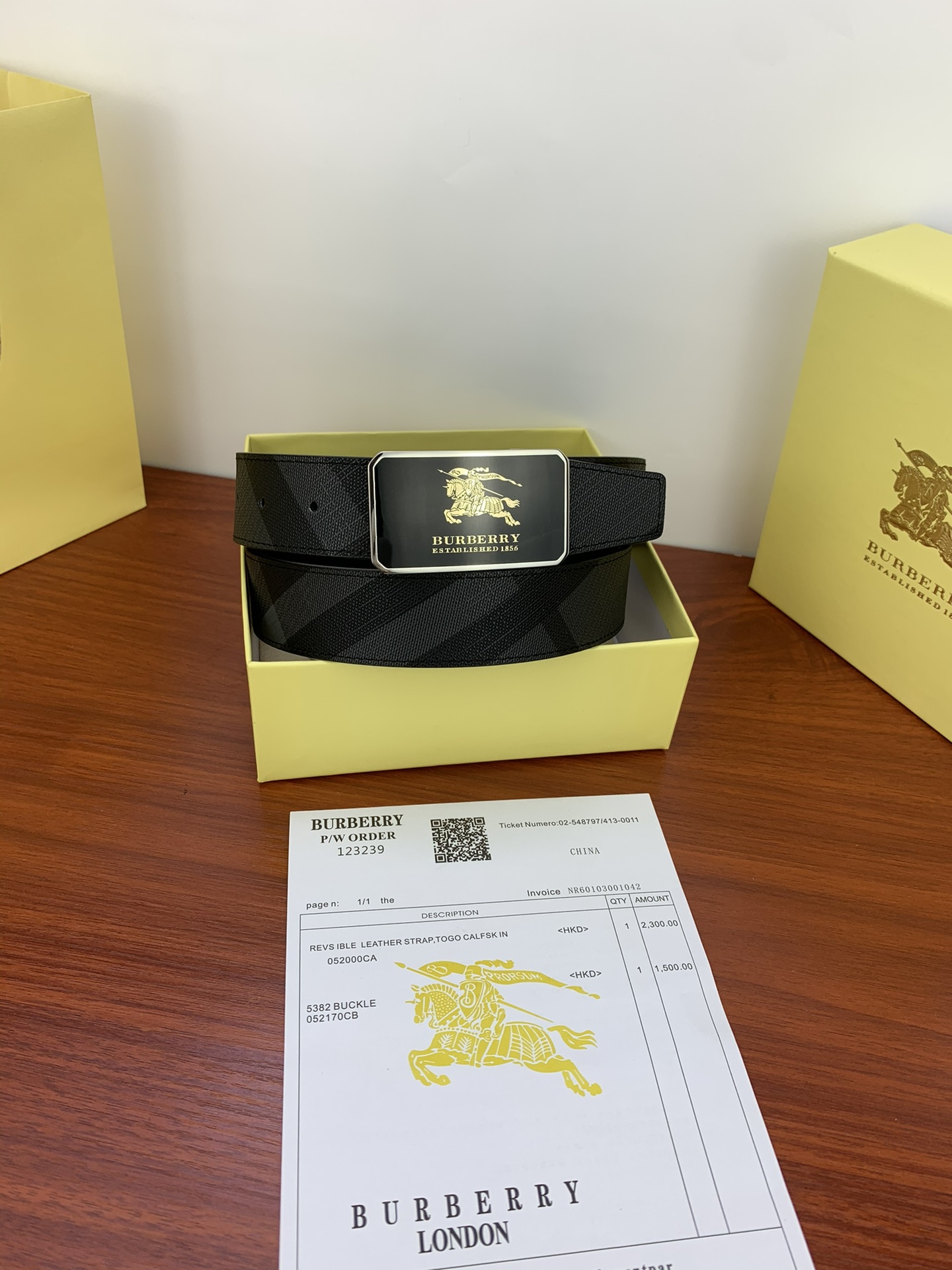 Burberry belt-88