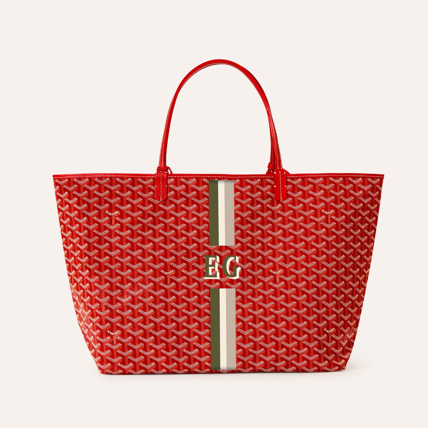 Saint Louis GM bag Stripes and Initials
