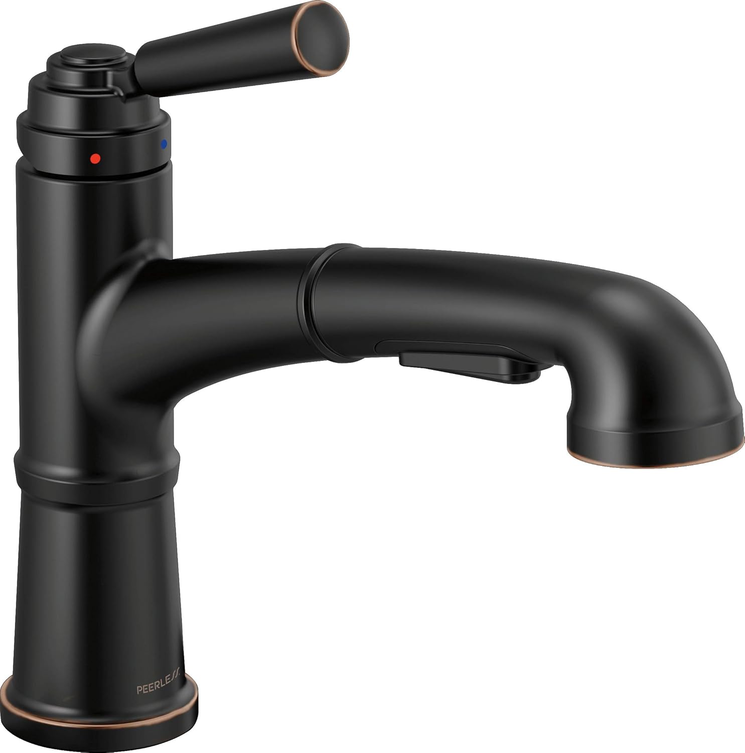Peerless Westchester Single-Handle Pull Out Kitchen Faucet with Pull Out Sprayer, Oil-Rubbed Bronze P6923LF-OB