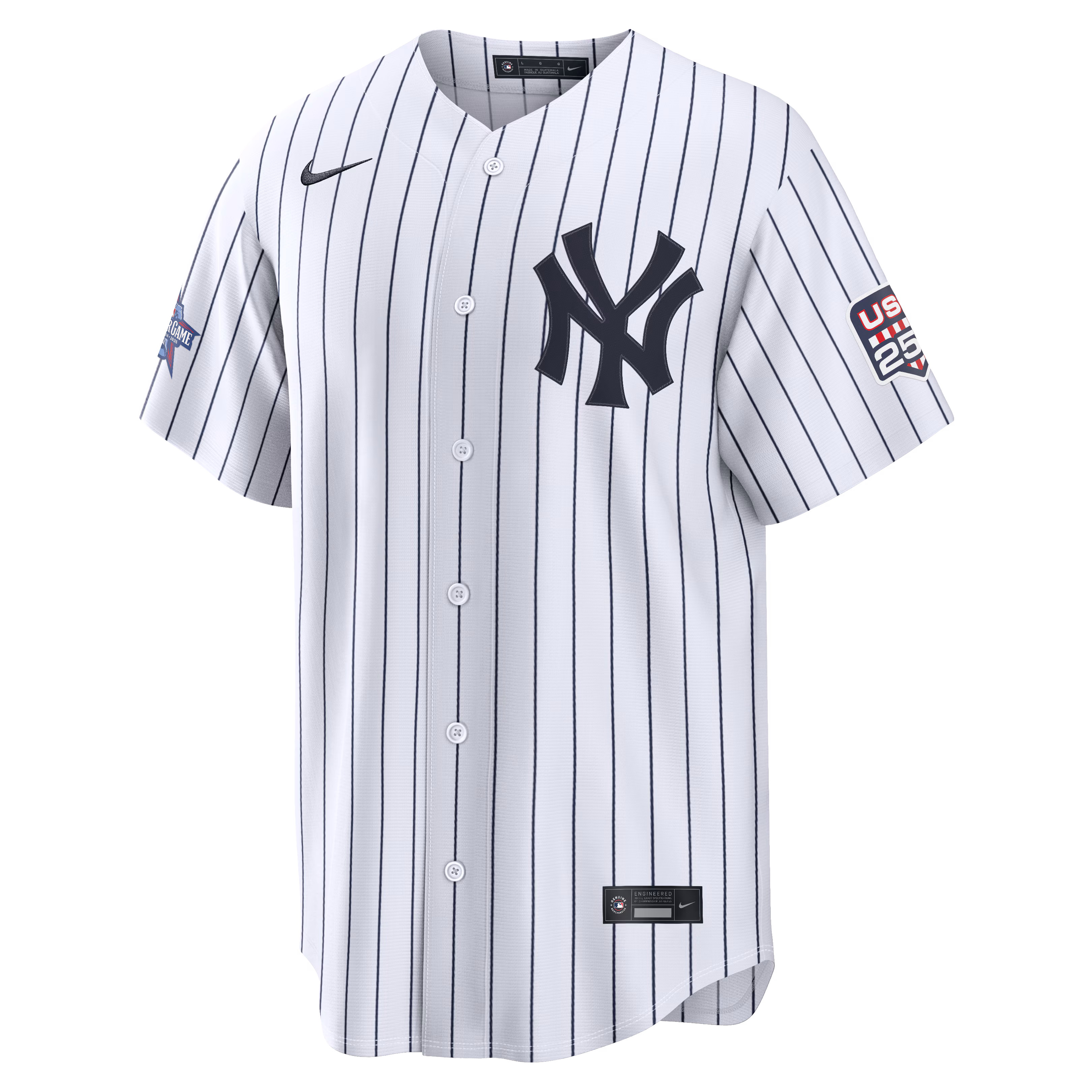 2026 All-Star Edition Stars & Stripes New York Yankees Cam Schlittler Nike White Stadium Jersey