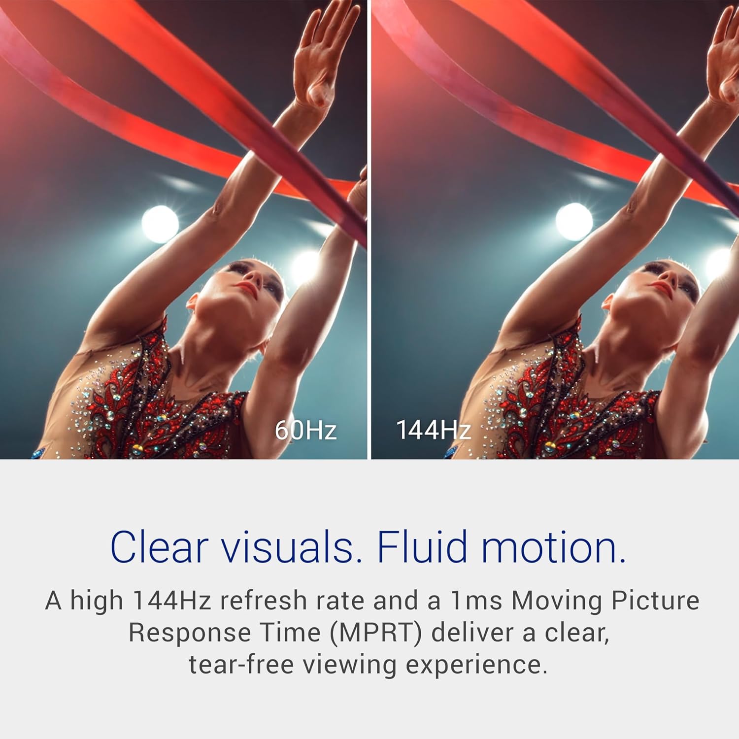 Dell 24 Monitor - SE2426H - 23.8-inch FHD (1920x1080) 144Hz 1ms Display, in-Plane Switching (IPS) Technology, AMD FreeSync™, TÜV 3-Star 2X HDMI, Tilt