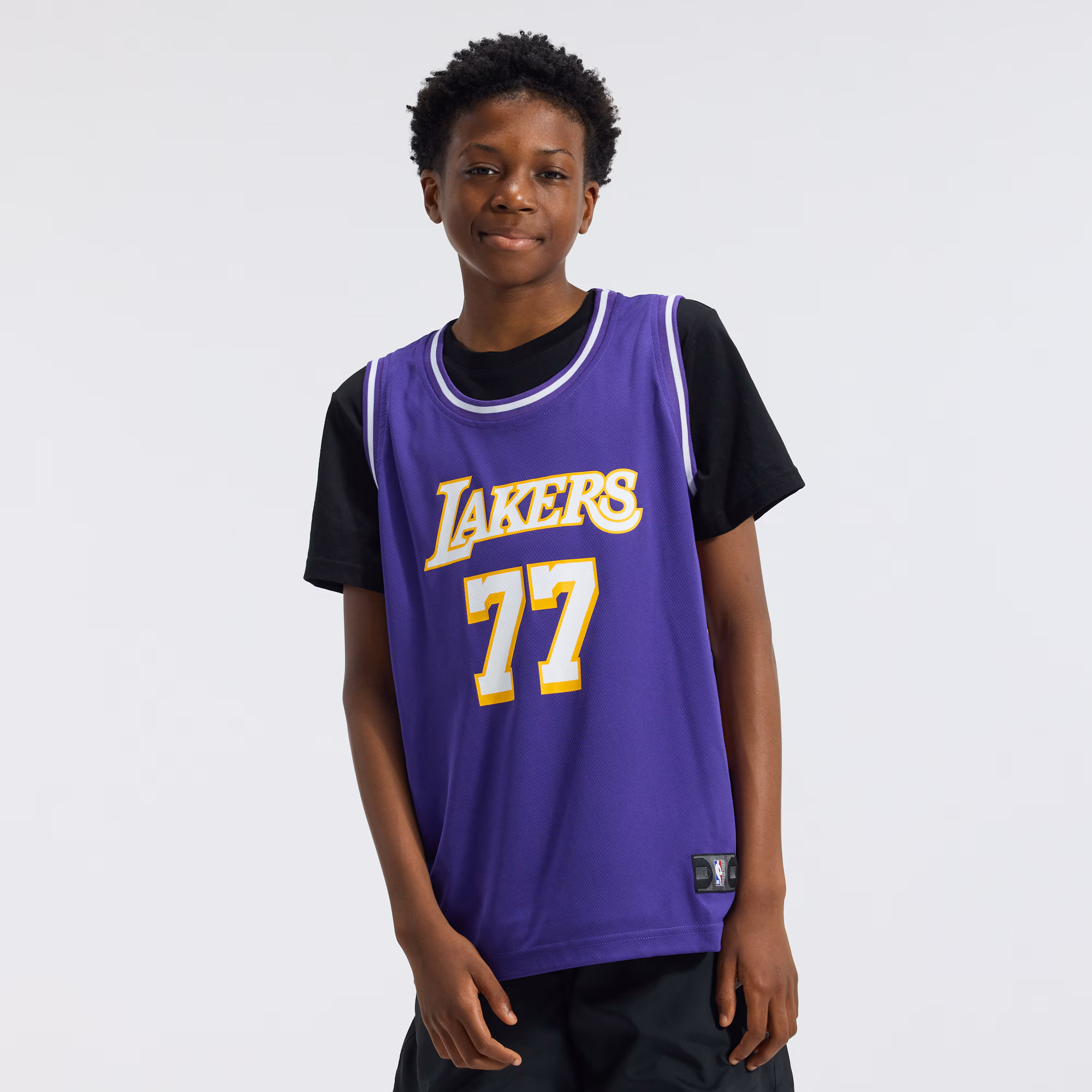 Luka Dončić Los Angeles Lakers Fanatics Youth  Fast Break Jersey - Statement Edition - Purple