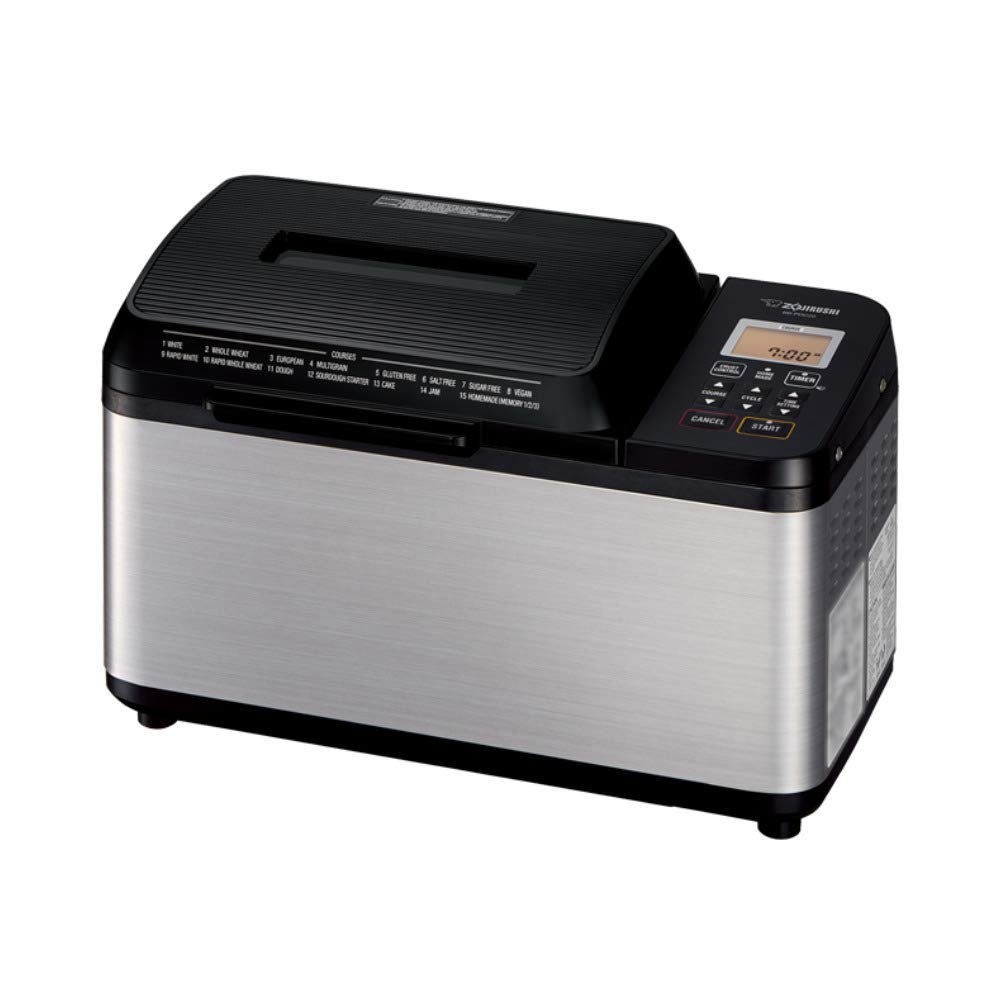 ZOJIRUSHI BB-PDC20BA Virtuoso Plus Breadmaker for 2 lb Loaves