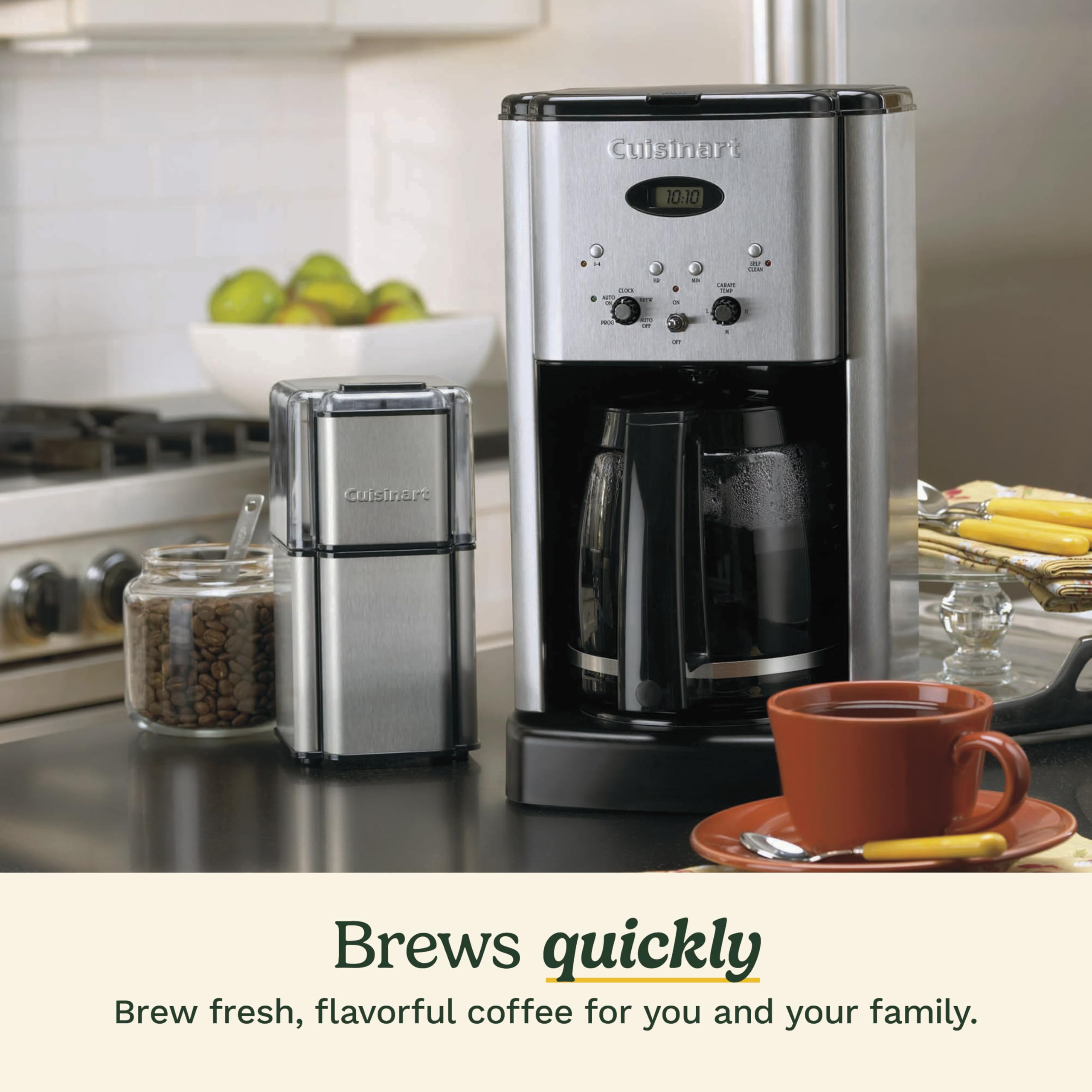 CUISINART DCC-1200P1 Brew Central 12-Cup Programmable Coffee Maker