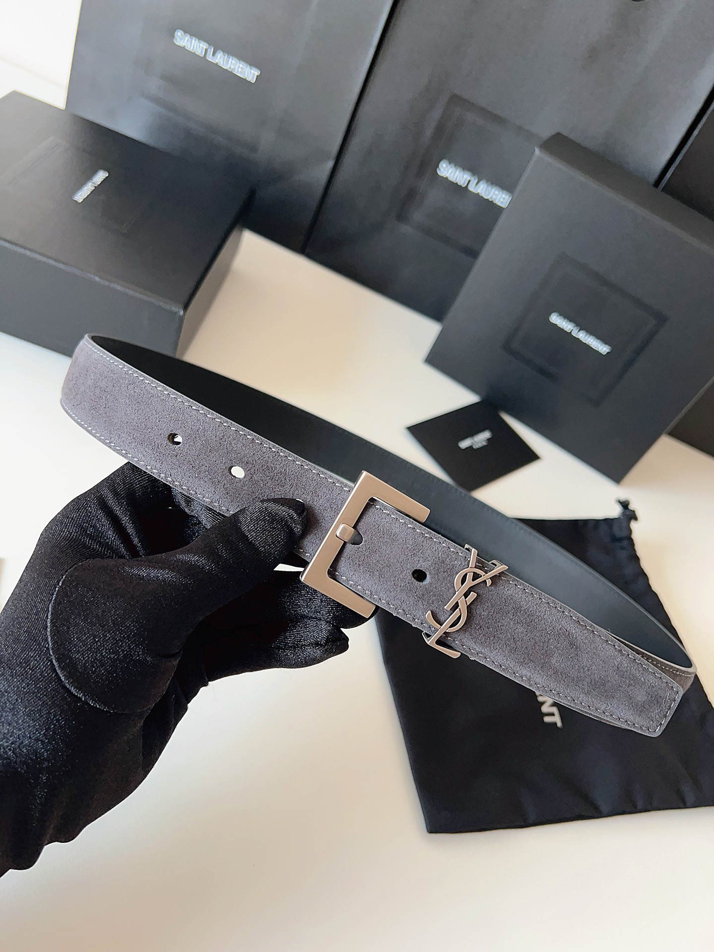 YSL belt-13