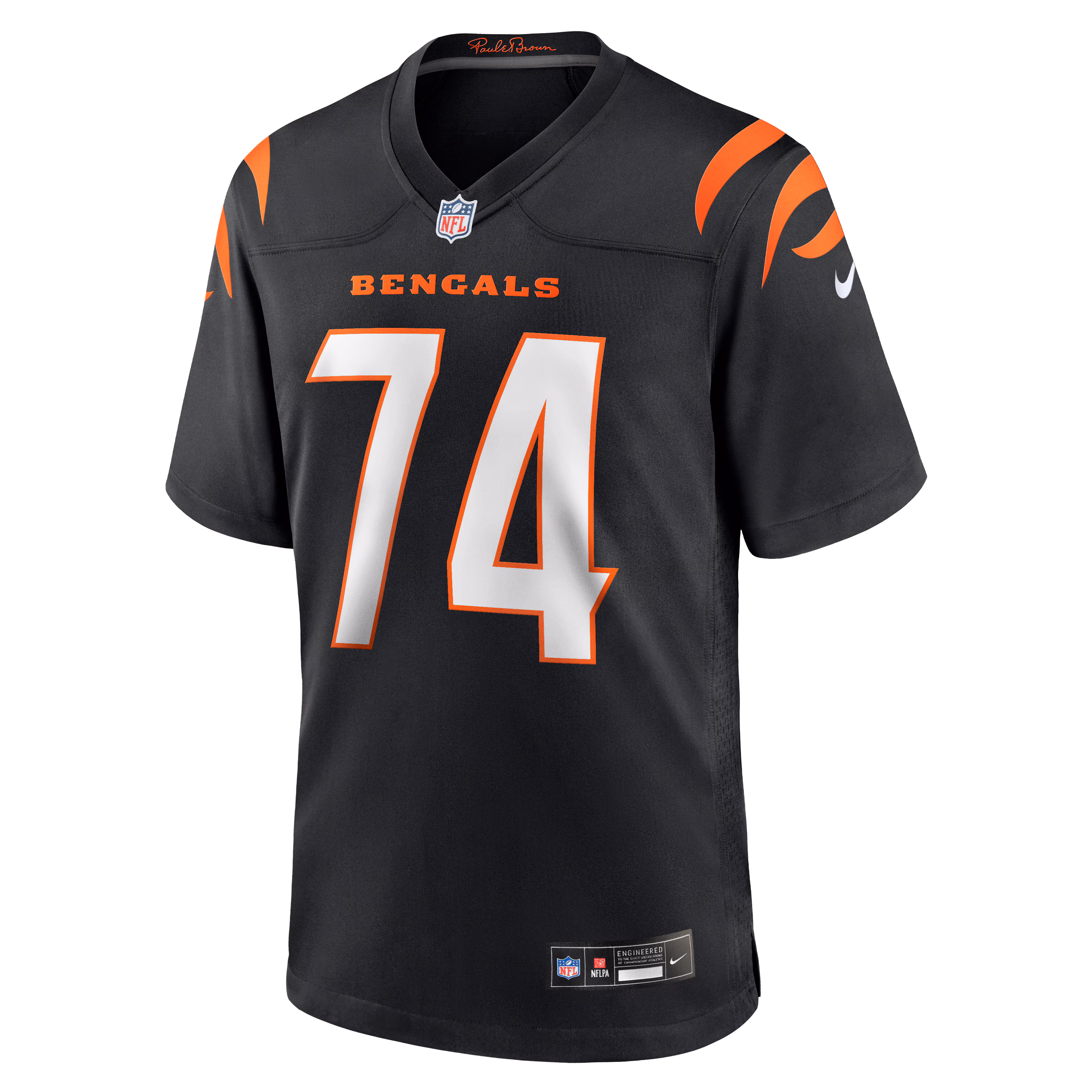 Jalen Rivers Cincinnati Bengals Nike Team Game Jersey -  Black