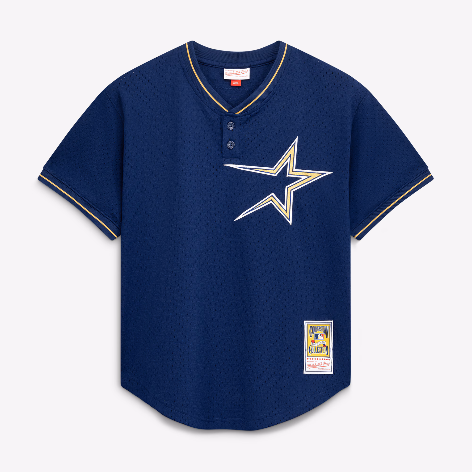 Jeff Bagwell Houston Astros Mitchell & Ness Authentic Batting Practice Jersey - Navy