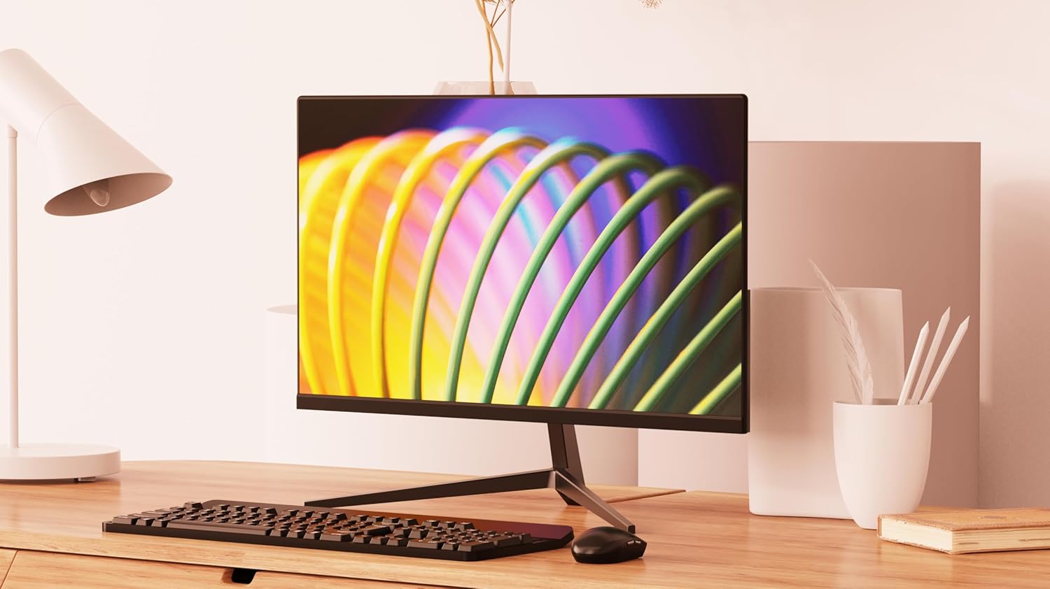 HP ProDesk 600 G3 SFF Desktop Computer with 21.5