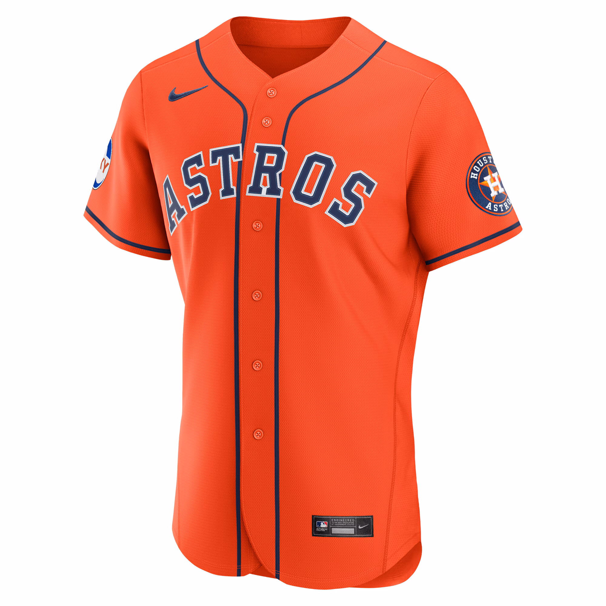 Houston Astros Nike Alternate Authentic Jersey - Orange