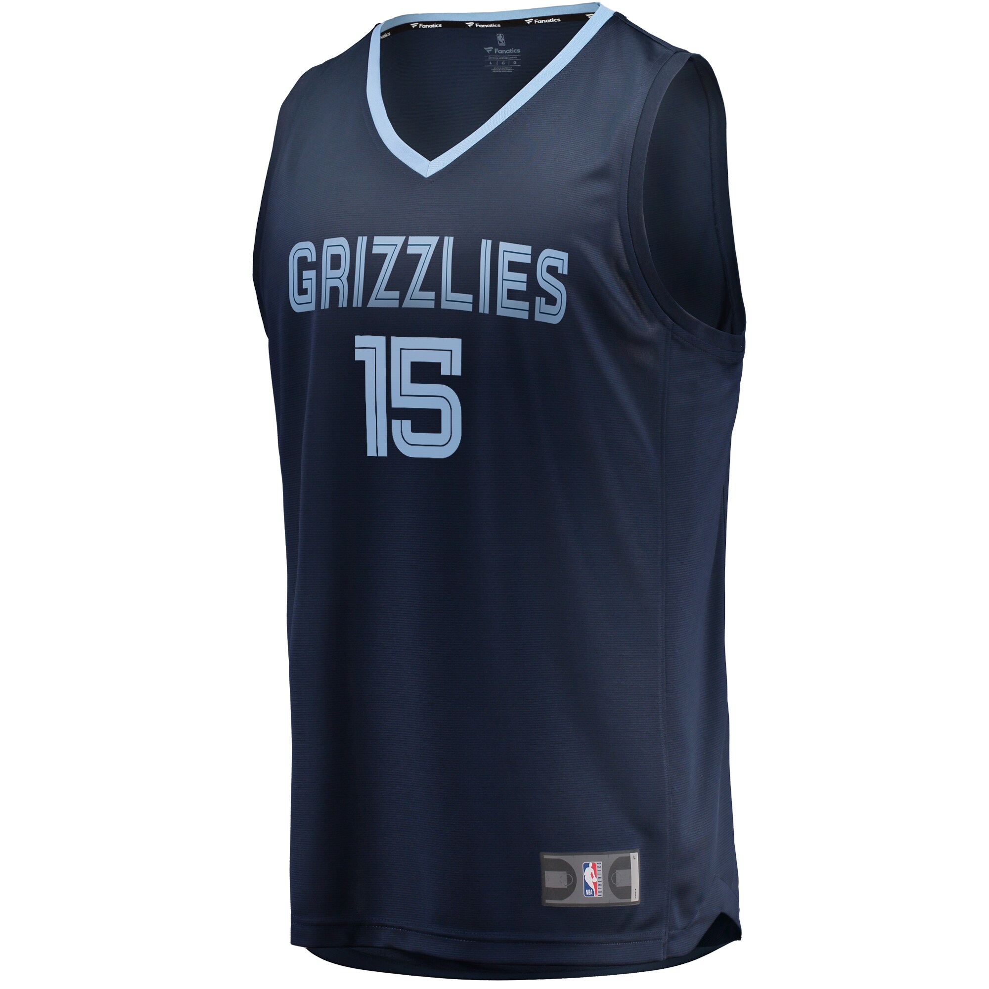 Brandon Clarke Memphis Grizzlies Fanatics Fast Break Replica Jersey Navy - Icon Edition