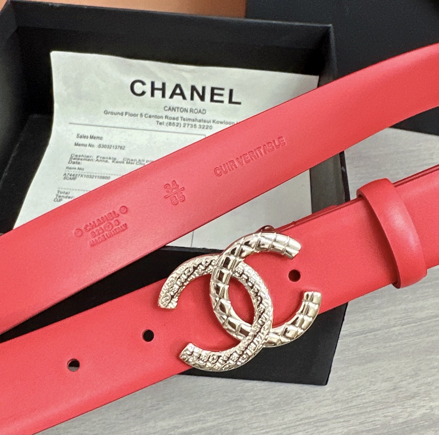 Chanel belt-78