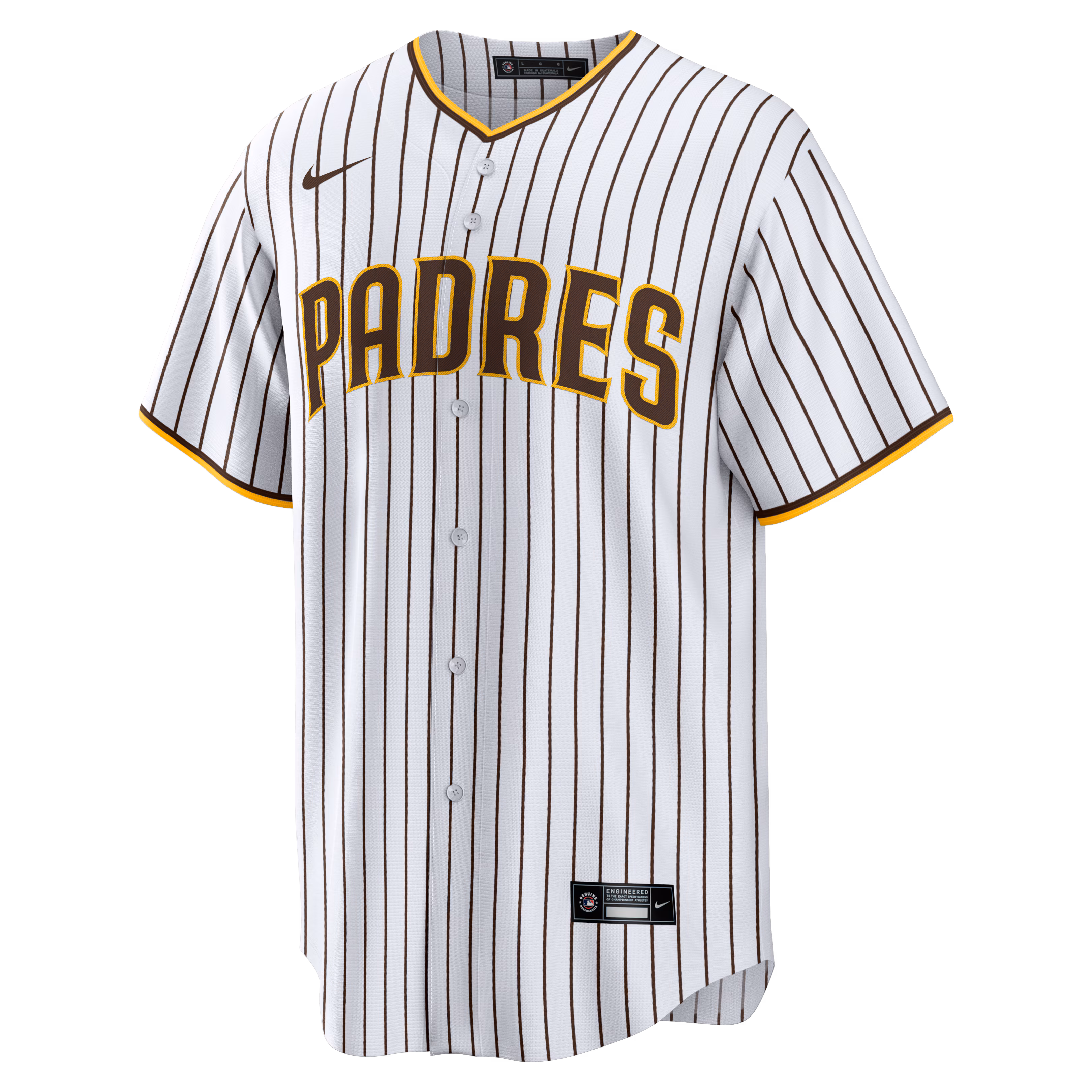 San Diego Padres Nike Home Big & Tall Replica Jersey - White