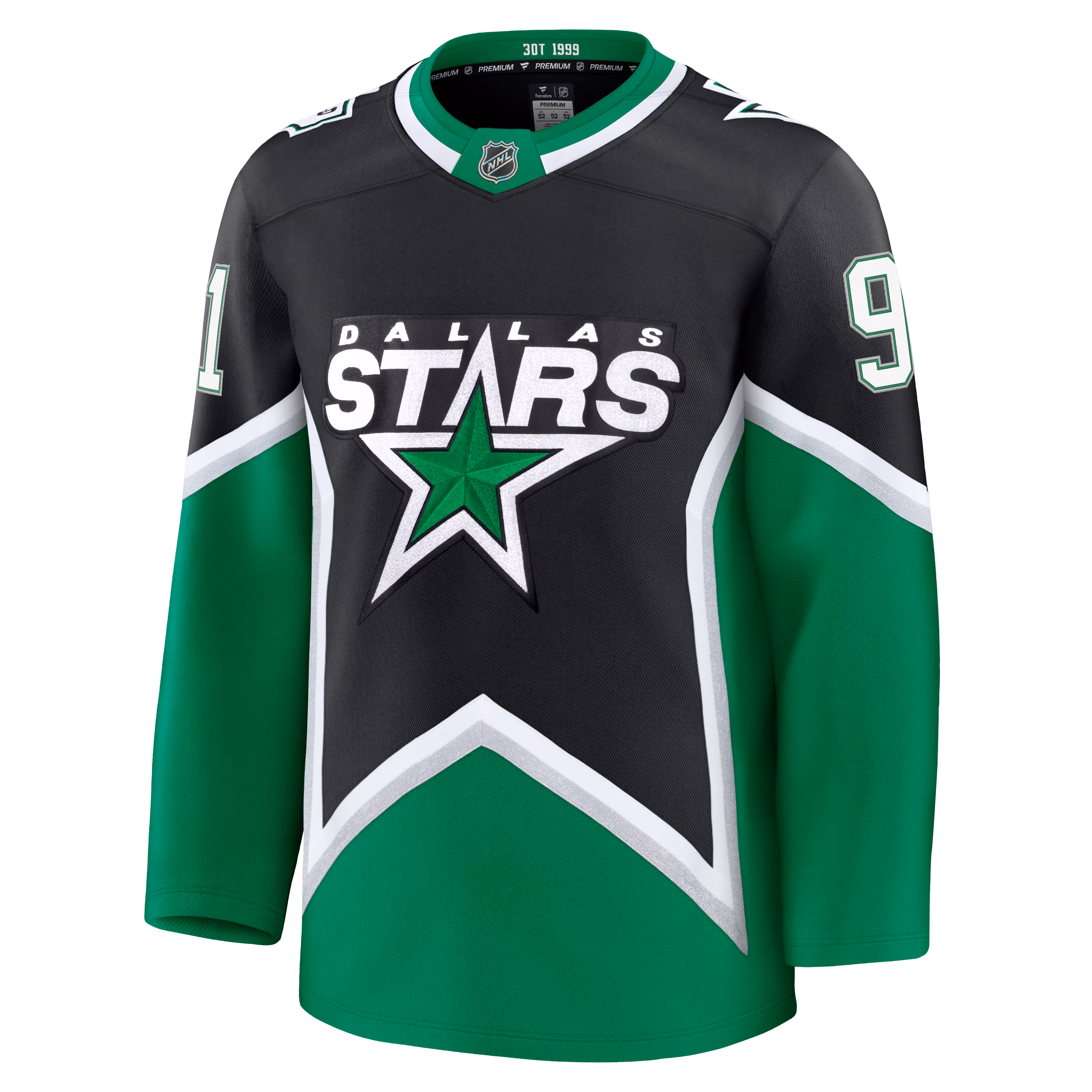 Tyler Seguin Dallas Stars Fanatics Alternate Premium Jersey - Black