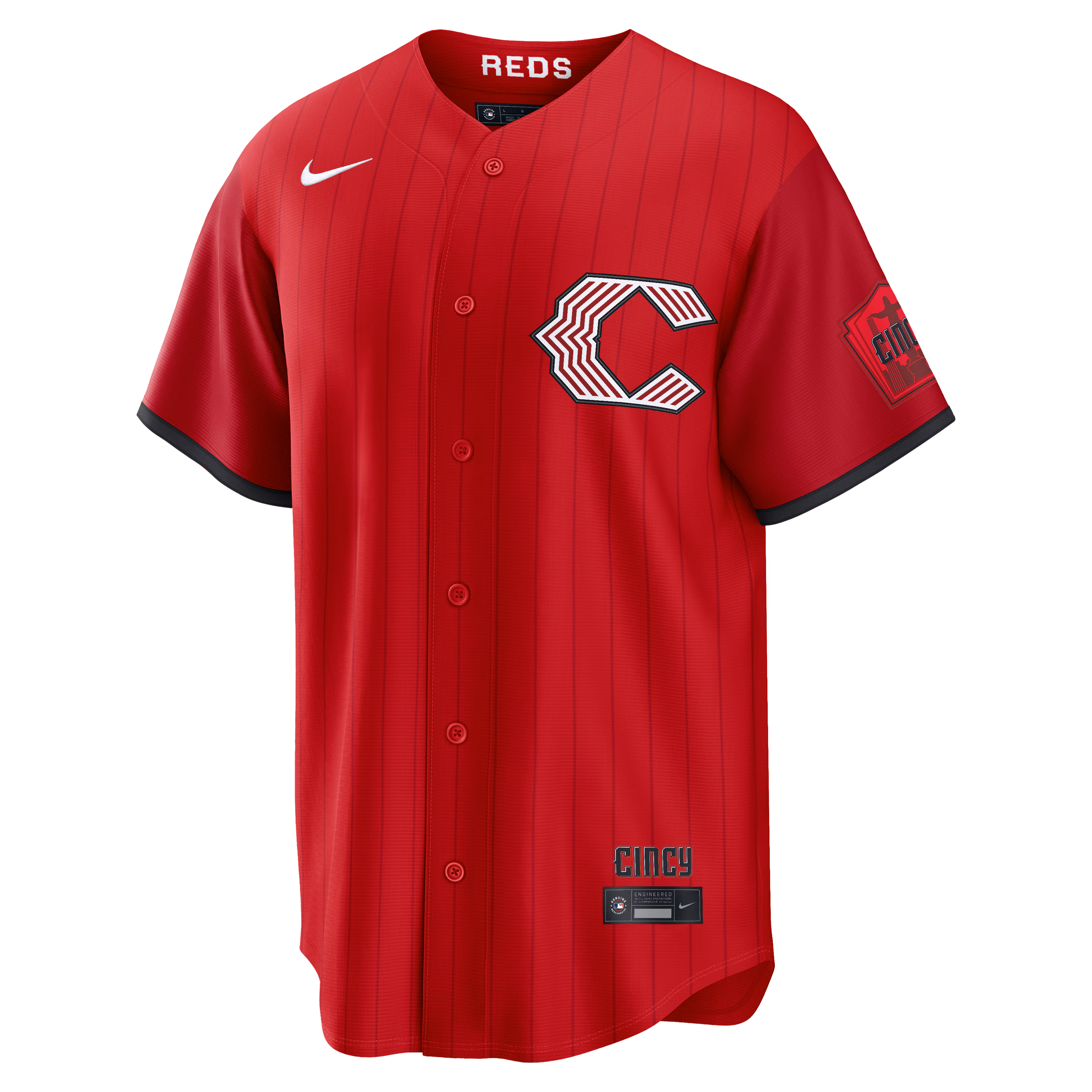 Cincinnati Reds Nike 2026 City Connect Stadium Jersey - Red