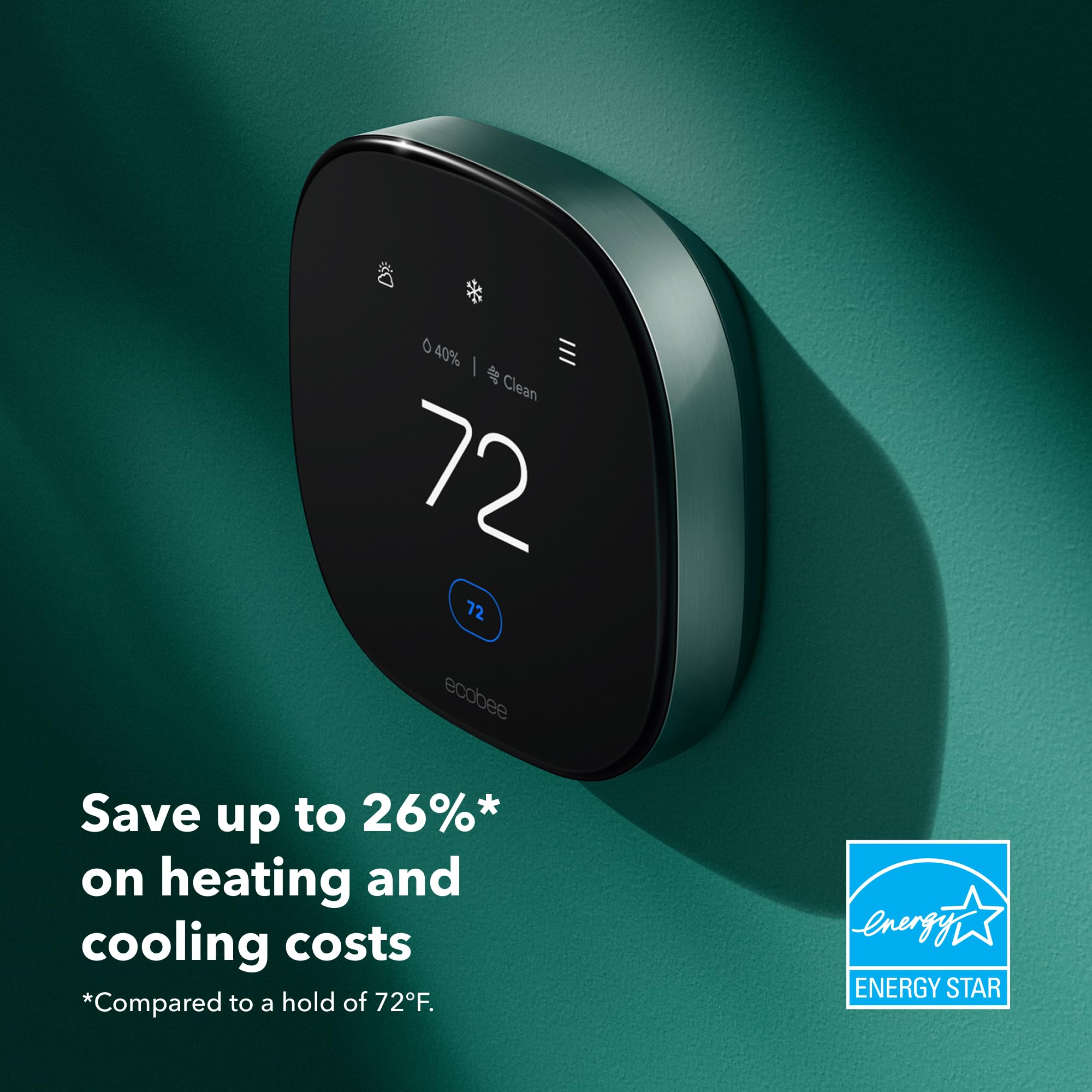 ECOBEE Smart Thermostat with Sensor & Air Quality Monitor