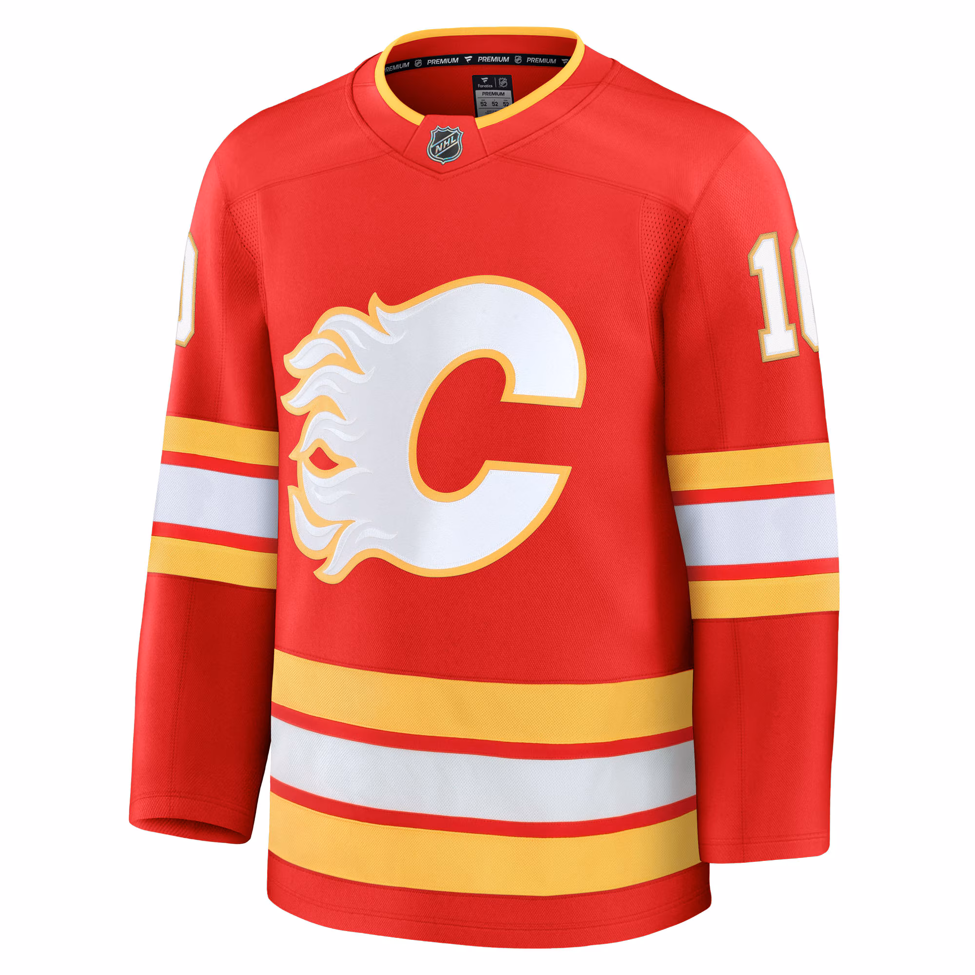 Jonathan Huberdeau Calgary Flames Fanatics Home Premium Jersey - Red