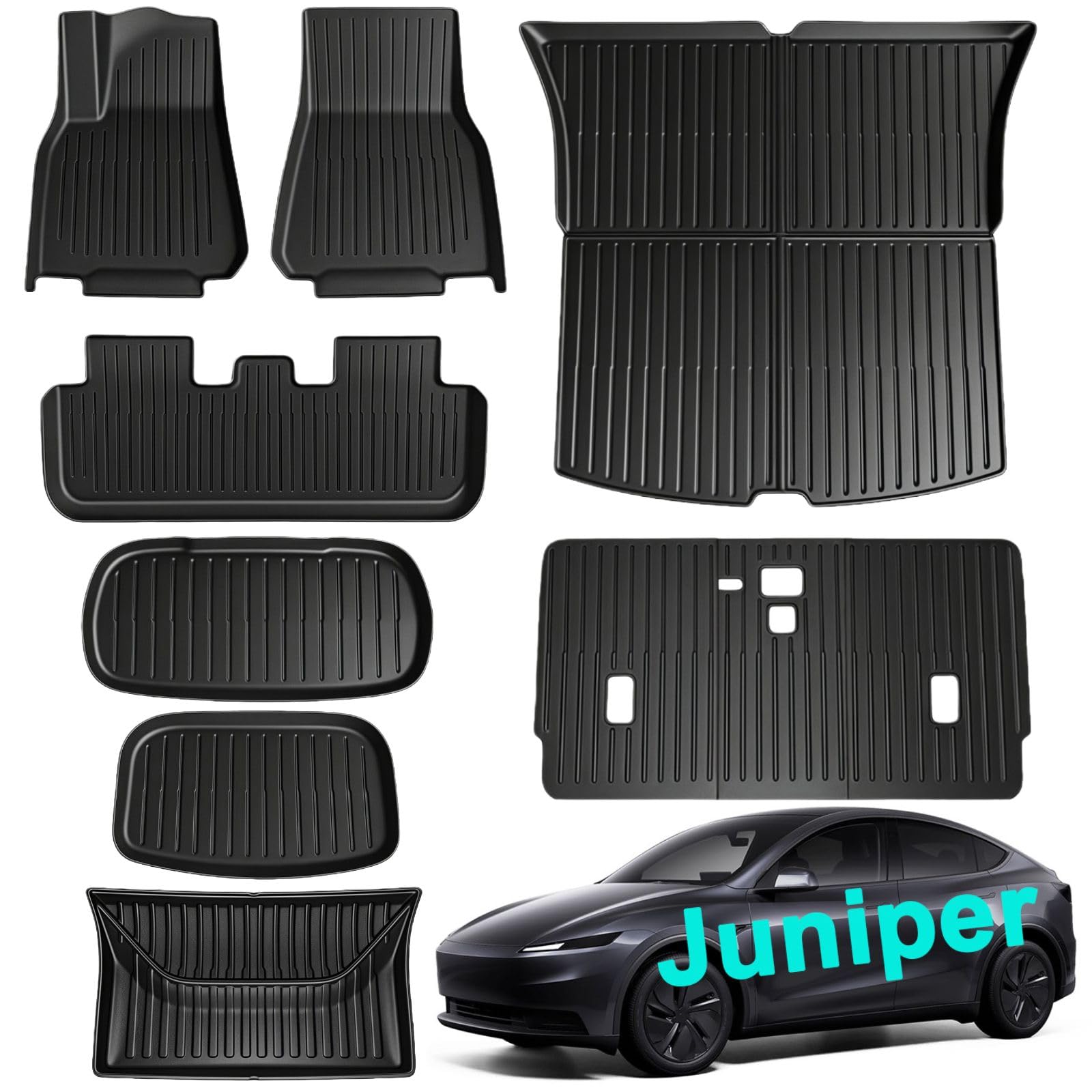 SUPER LINER Tesla Model Y 2025-2026 Floor Mats & Cargo Liners