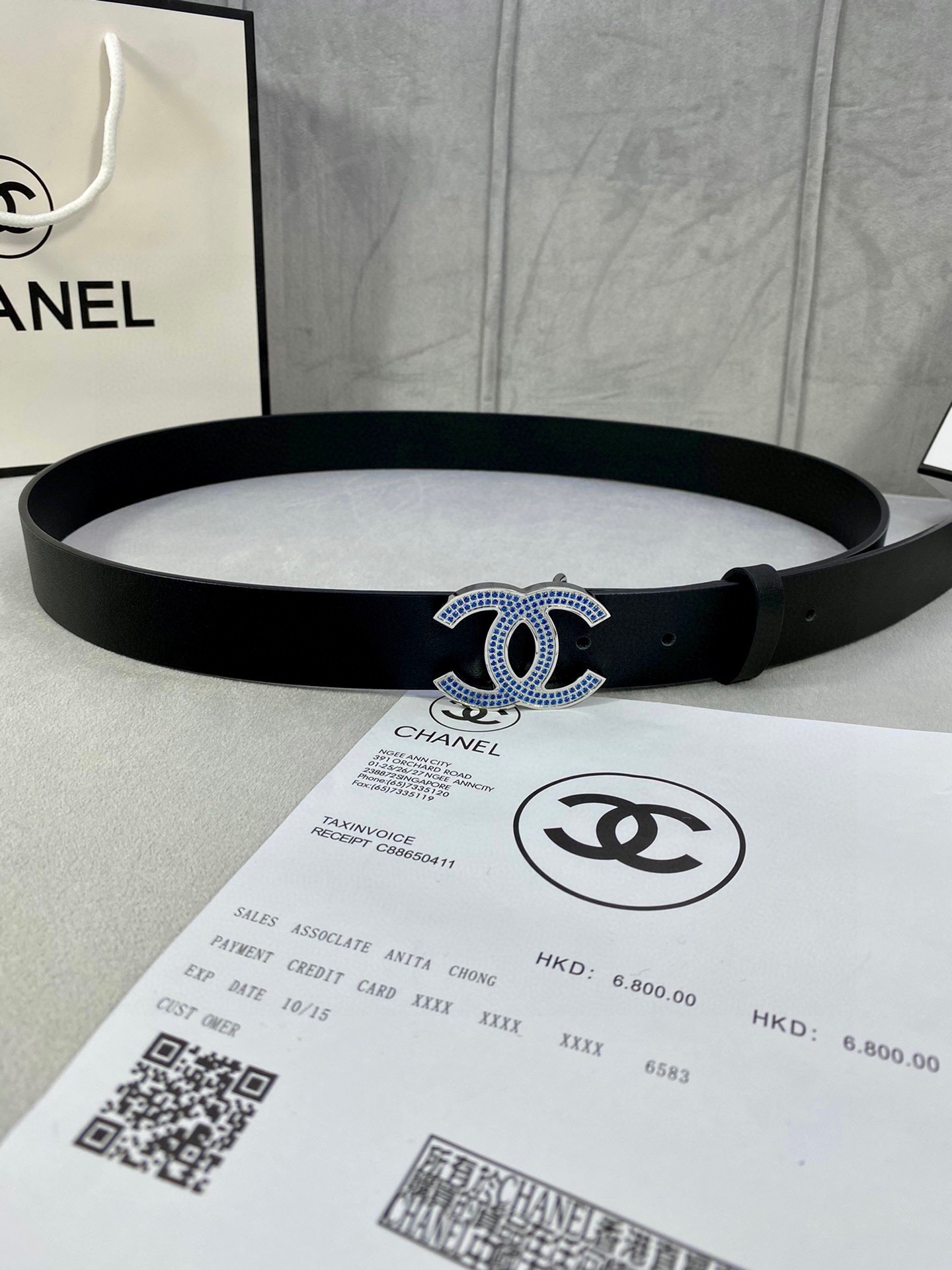 Chanel belt-9