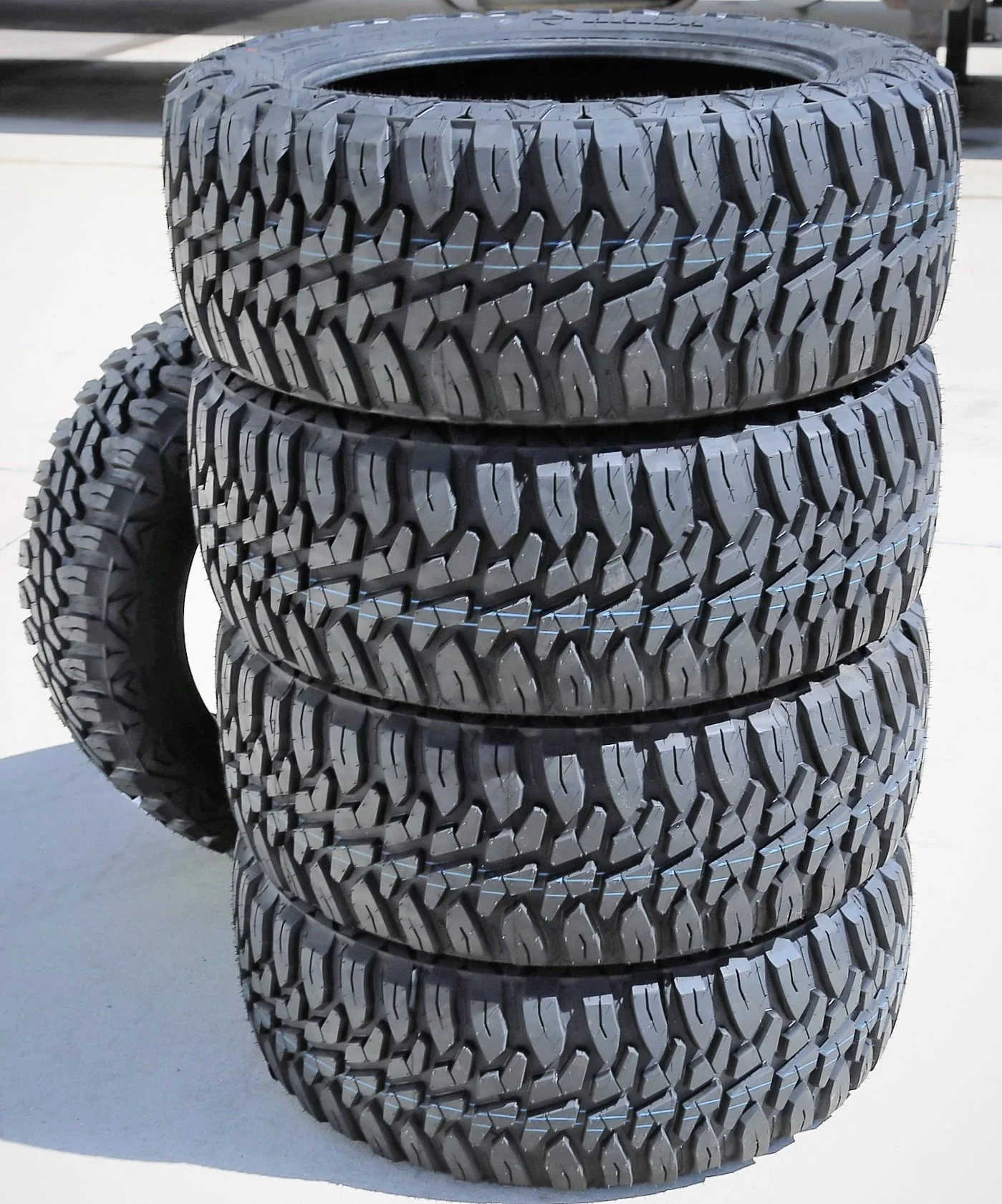 Set of 4 (four) 275/65R20 126/123Q E (10 ply) M/T mud tires