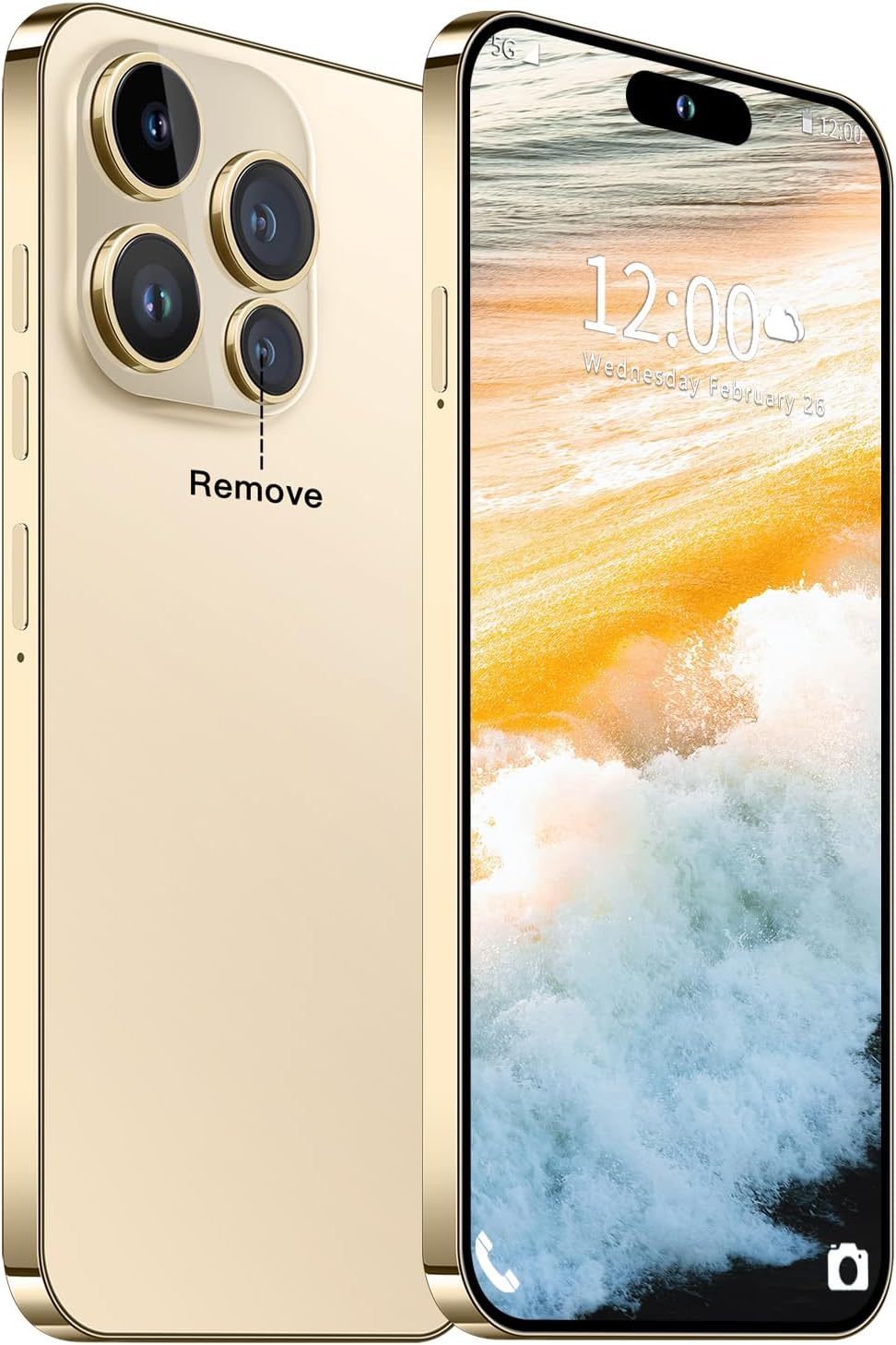Huness 14 PM Smartphone Unlocked Cell Phone,Battery 6800mAh 6.82