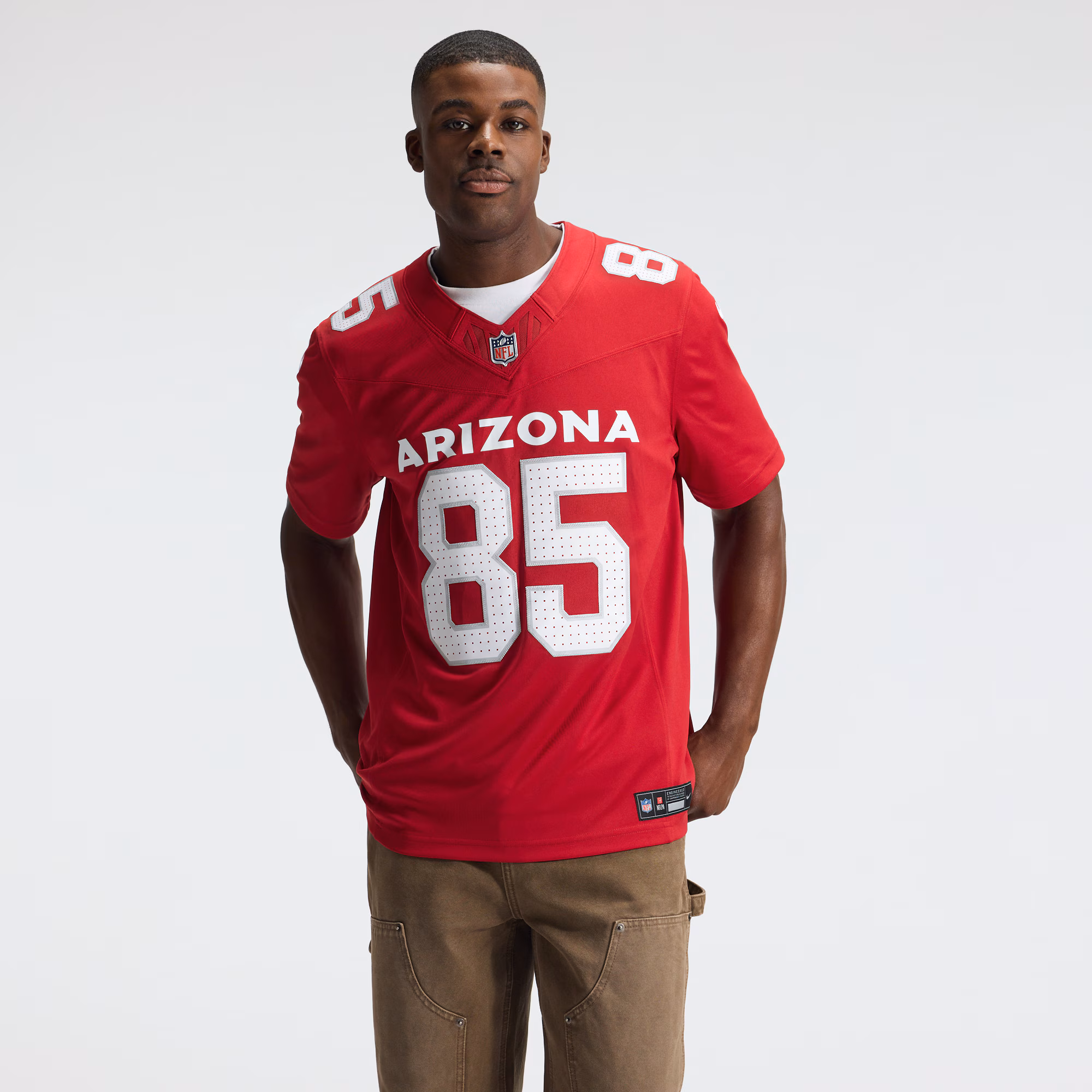 Trey McBride Arizona Cardinals Nike Vapor F.U.S.E. Stitched Limited Jersey - Cardinal