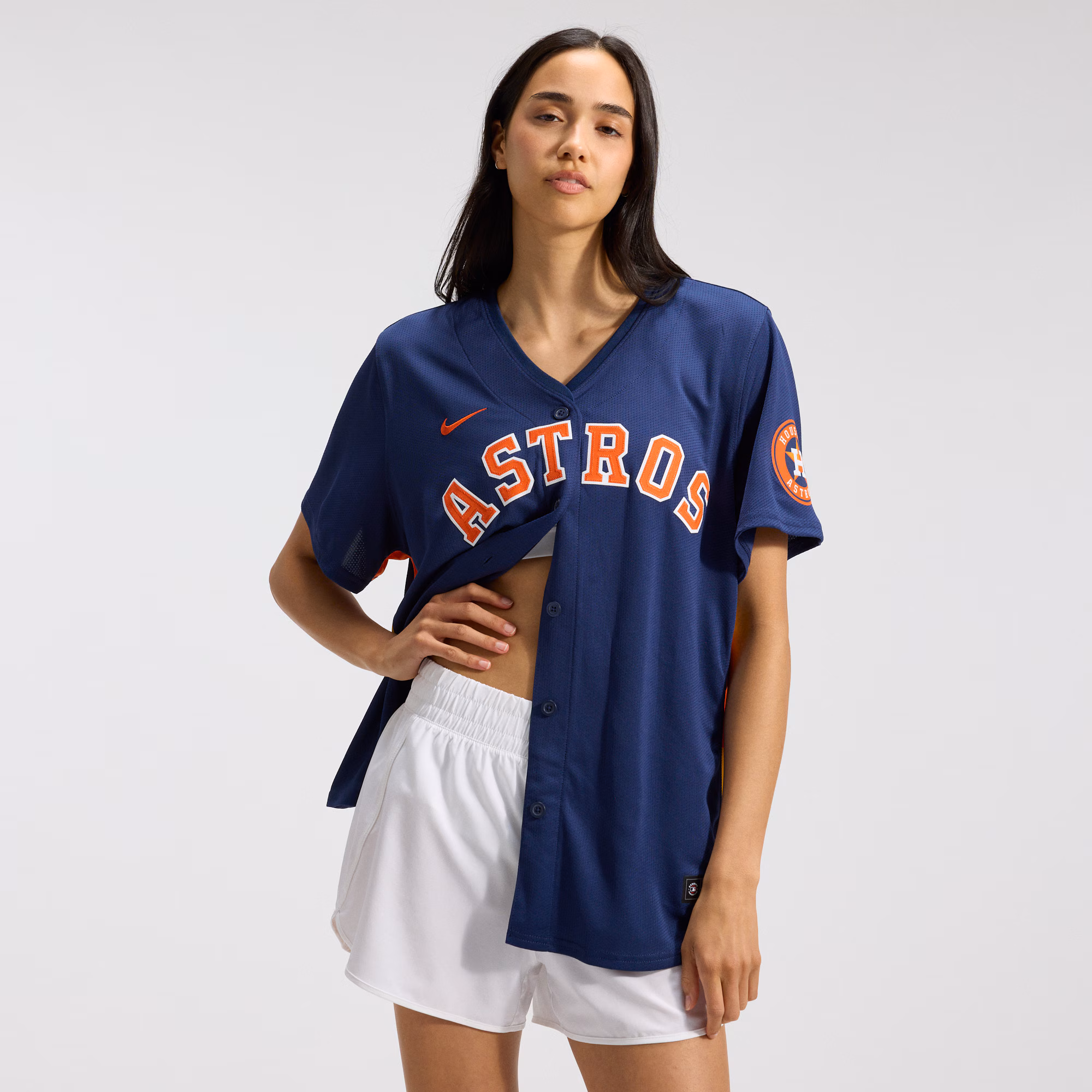 Jose Altuve Houston Astros Nike Women's Alternate Limited Player Jersey – Navy