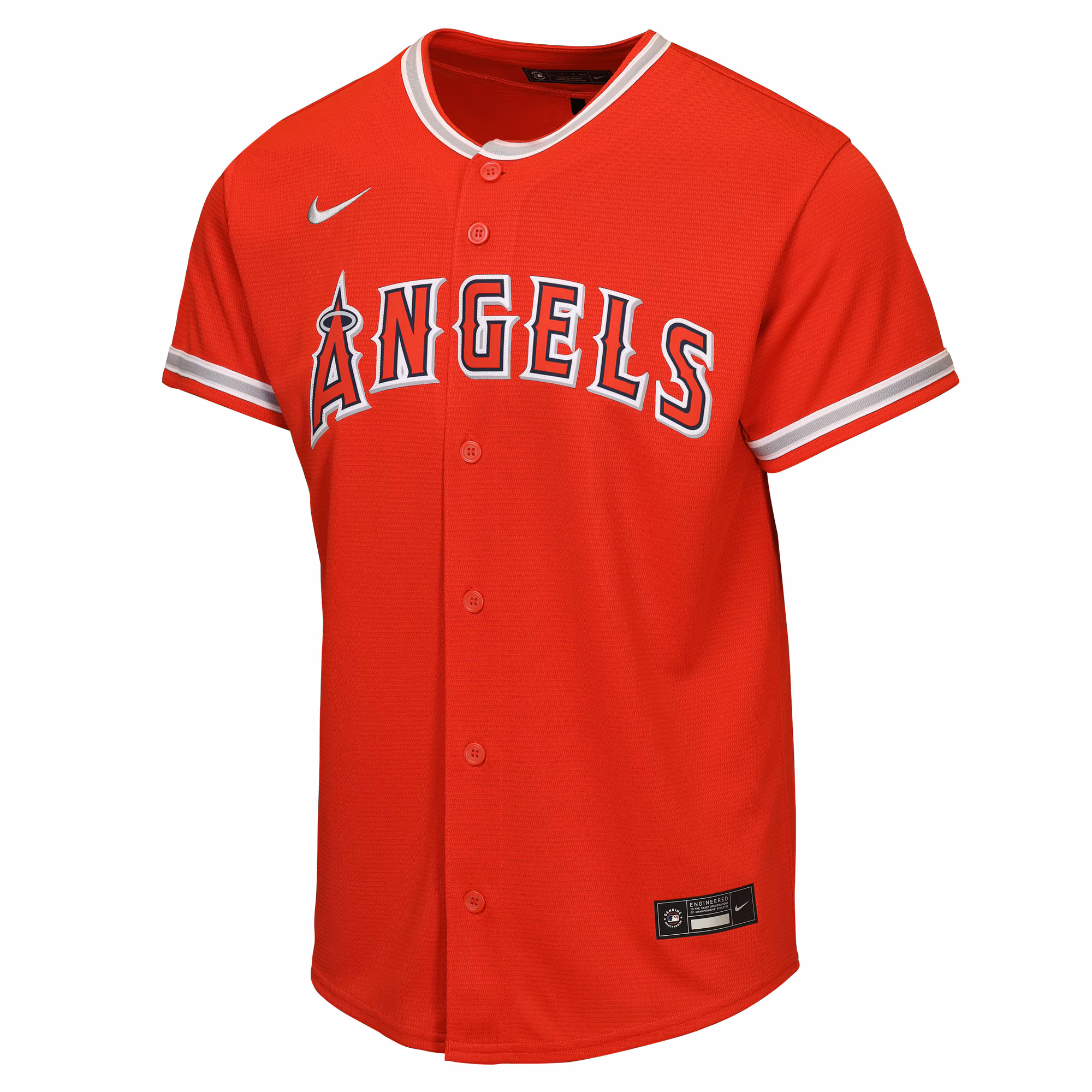Mike Trout Los Angeles Angels Nike Youth Alternate Replica Jersey - Red