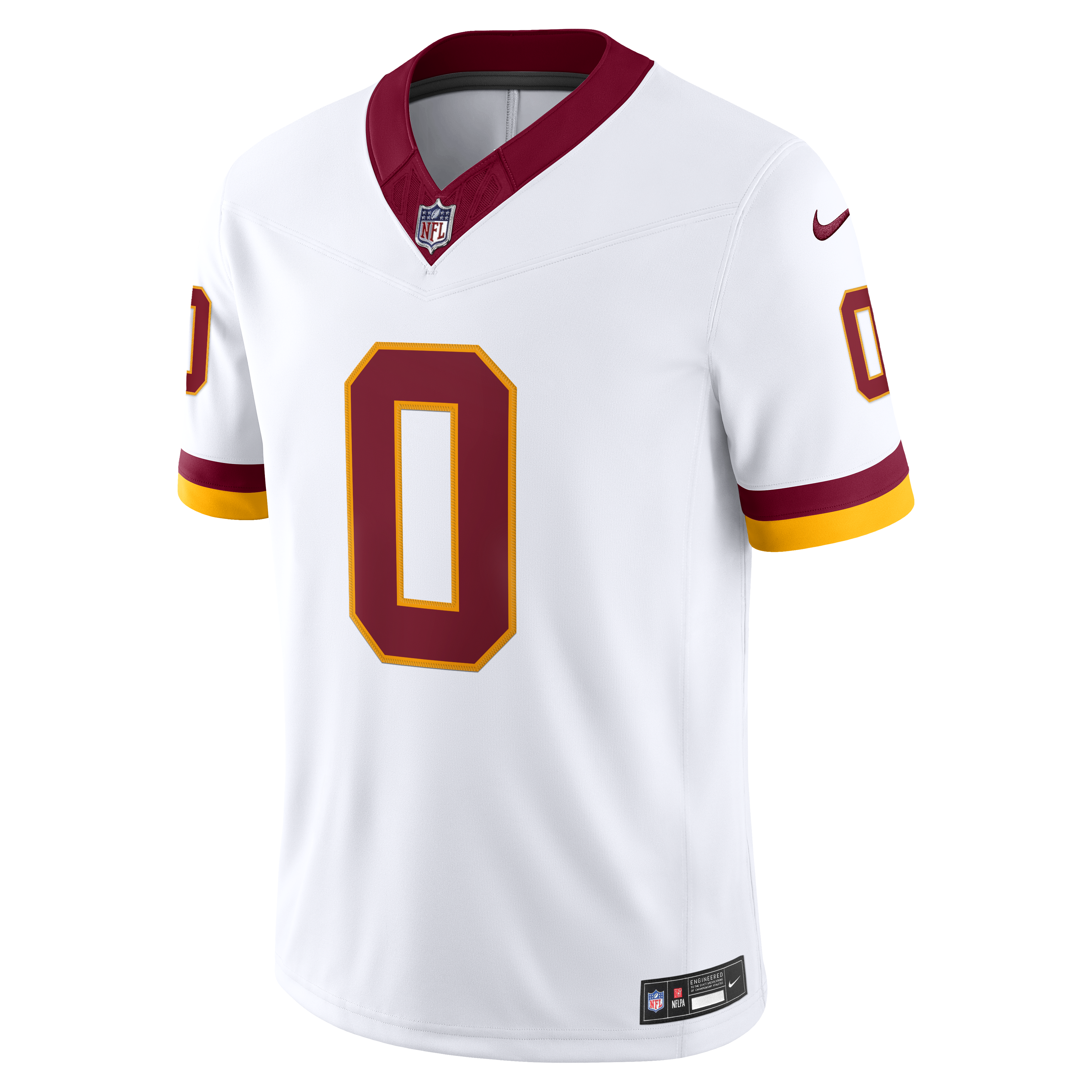 Mike Sainristil Washington Commanders Nike Vapor F.U.S.E. Stitched Limited Jersey - White